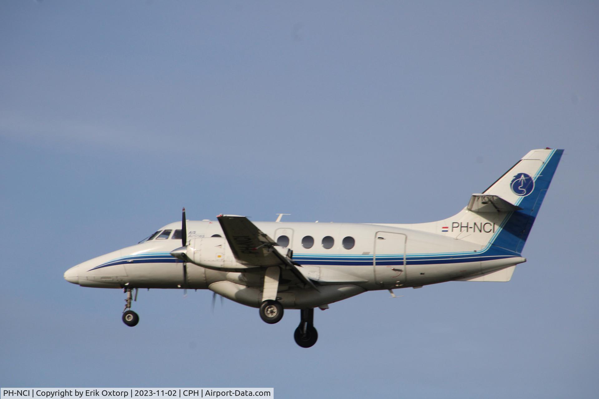 PH-NCI, 1989 British Aerospace BAe-3112 Jetstream 31 C/N 844, PH-NCI landing rw 22L