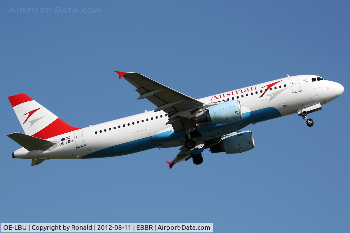 OE-LBU, 2001 Airbus A320-214 C/N 1478, at bru