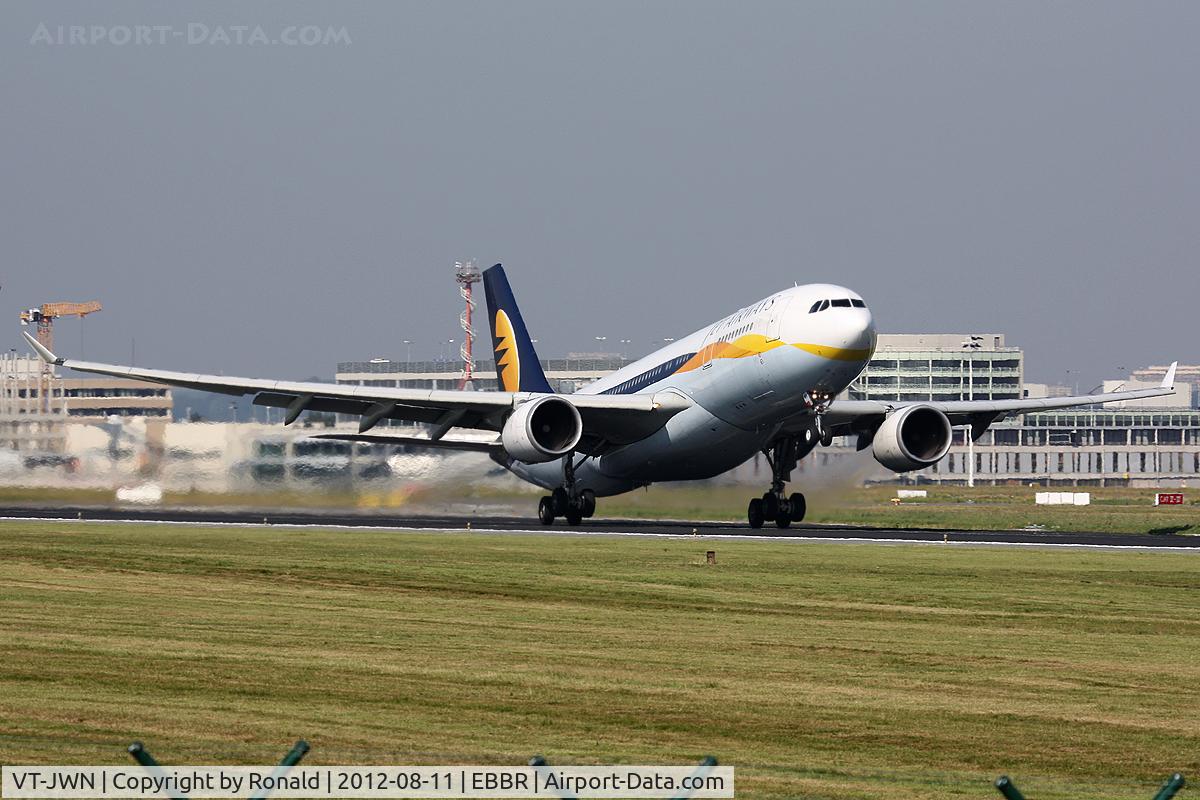 VT-JWN, 2008 Airbus A330-202 C/N 932, at bru