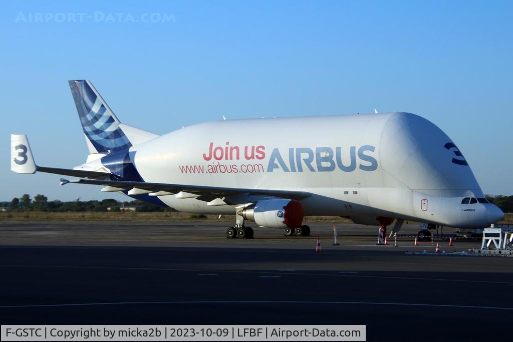 F-GSTC, 1997 Airbus A300B4-608ST Super Transporter C/N 765, Parked