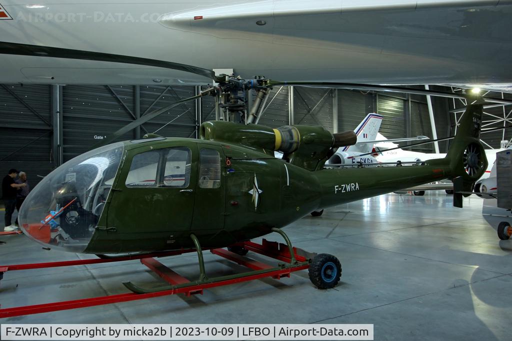 F-ZWRA, Sud Aviation SA-340 Gazelle C/N 002, Preserved