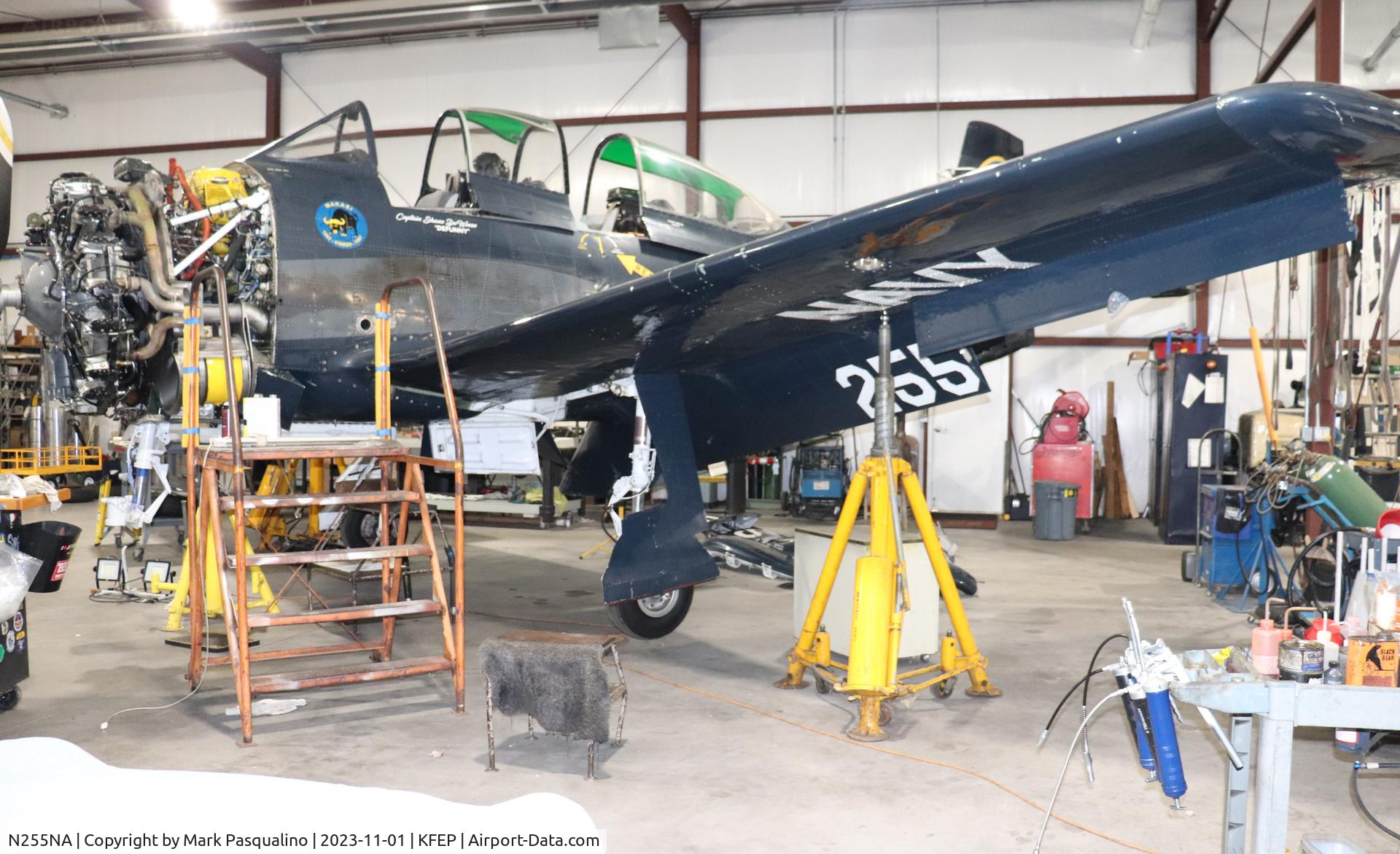 N255NA, 1954 North American T-28C Trojan C/N 252-18 (146255), North American T-28C