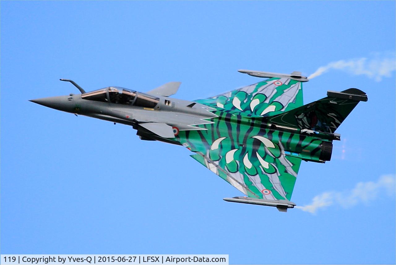 119, 2010 Dassault Rafale C C/N 119, Dassault Rafale C (113-IX), On display, Luxeuil-St Sauveur Air Base 116 (LFSX)