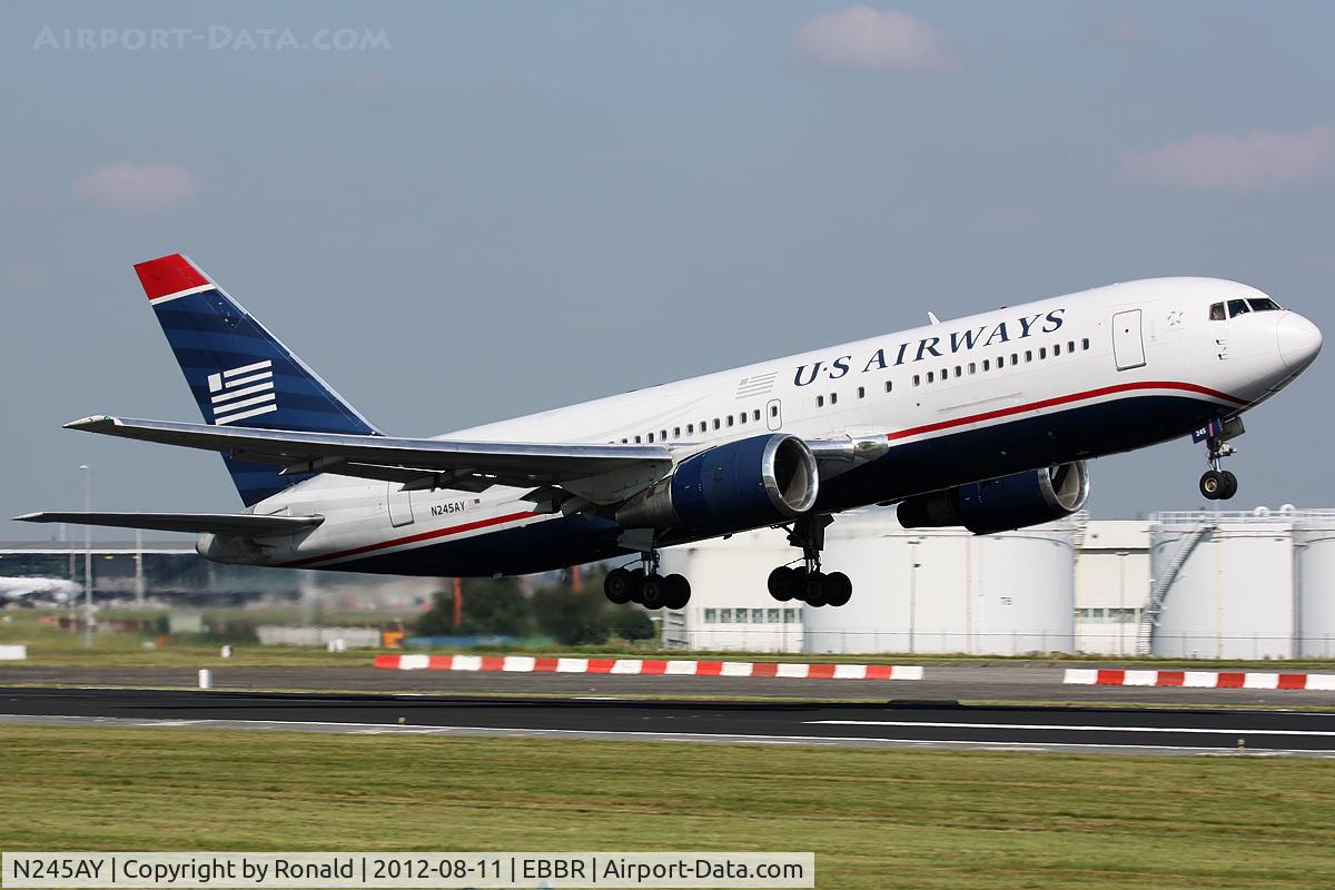 N245AY, 1987 Boeing 767-201 C/N 23897, at bru