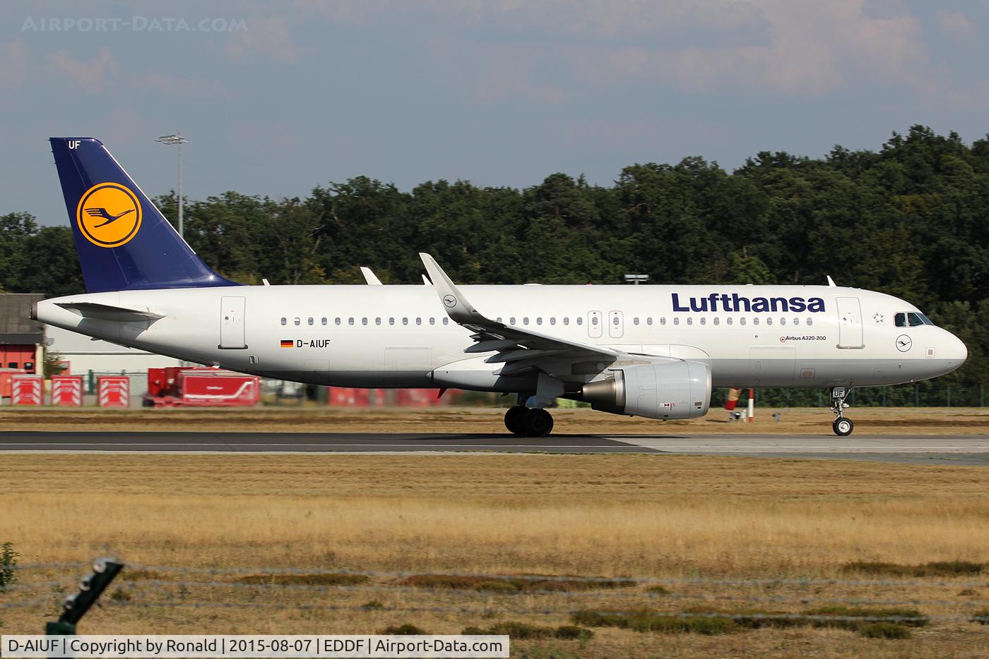 D-AIUF, 2014 Airbus A320-214 C/N 6141, at fra