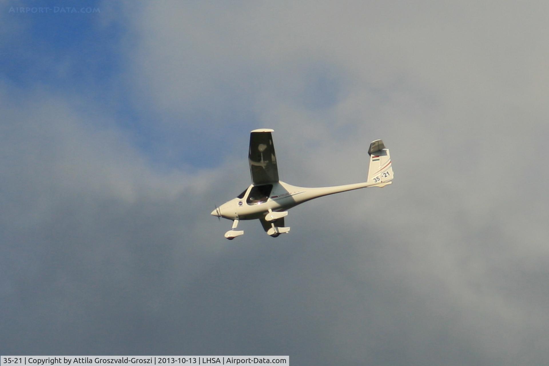 35-21, Pipistrel Virus SW C/N ., LHSA - in the airspace of Szentkirályszabadja Airport, Hungary