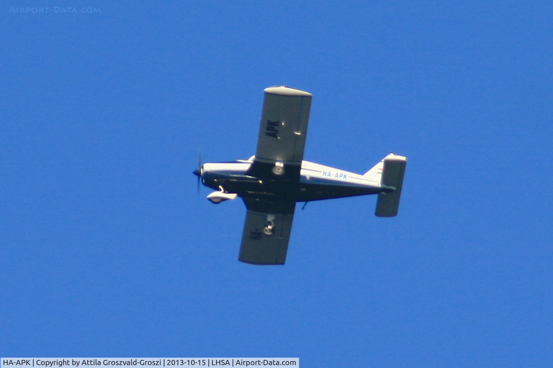 HA-APK, 1970 Piper PA-28-140 Cherokee C/N 28-26700, LHSA - in the airspace of Szentkirályszabadja Airport, Hungary