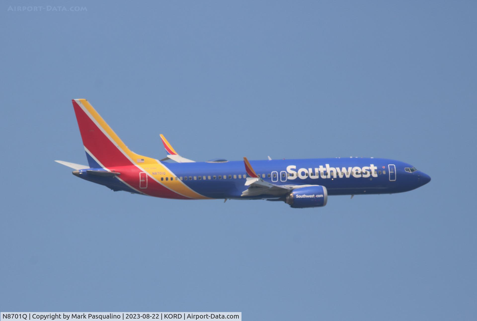 N8701Q, 2015 Boeing 737-8 MAX C/N 42554, Boeing 737-8 MAX