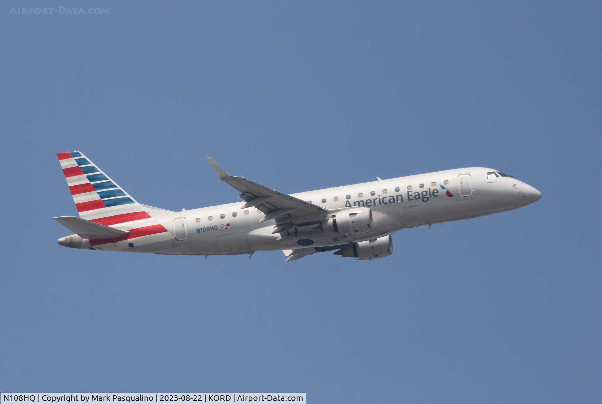 N108HQ, 2007 Embraer 175LR (ERJ-170-200LR) C/N 17000166, ERJ-170-200LR