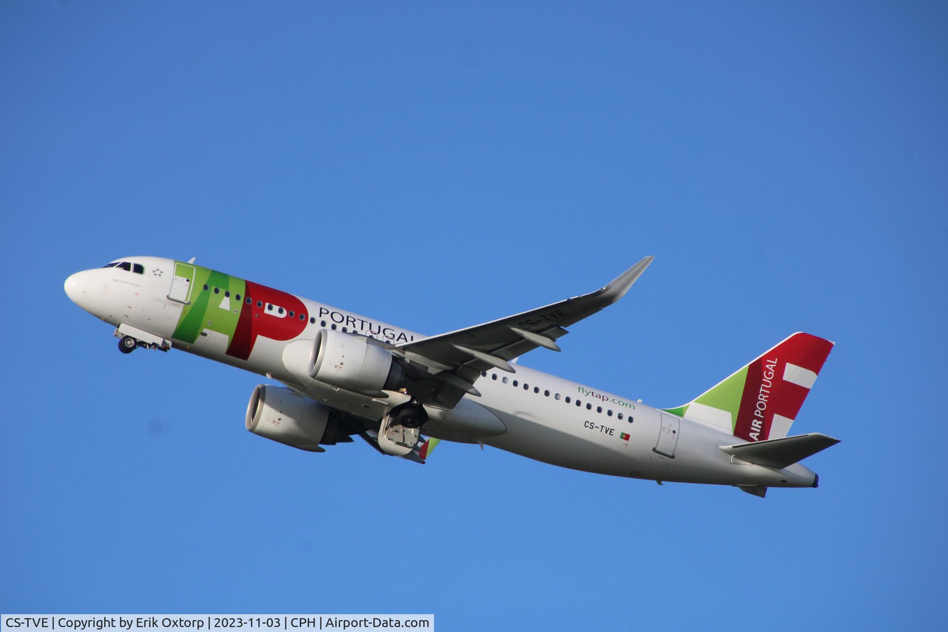 CS-TVE, 2019 Airbus A320-251N C/N 8983, CS-TVE taking off rw 22R