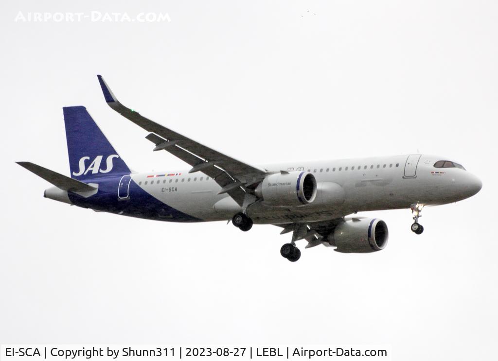 EI-SCA, 2023 Airbus A320-251N C/N 11442, Landing rwy 06L