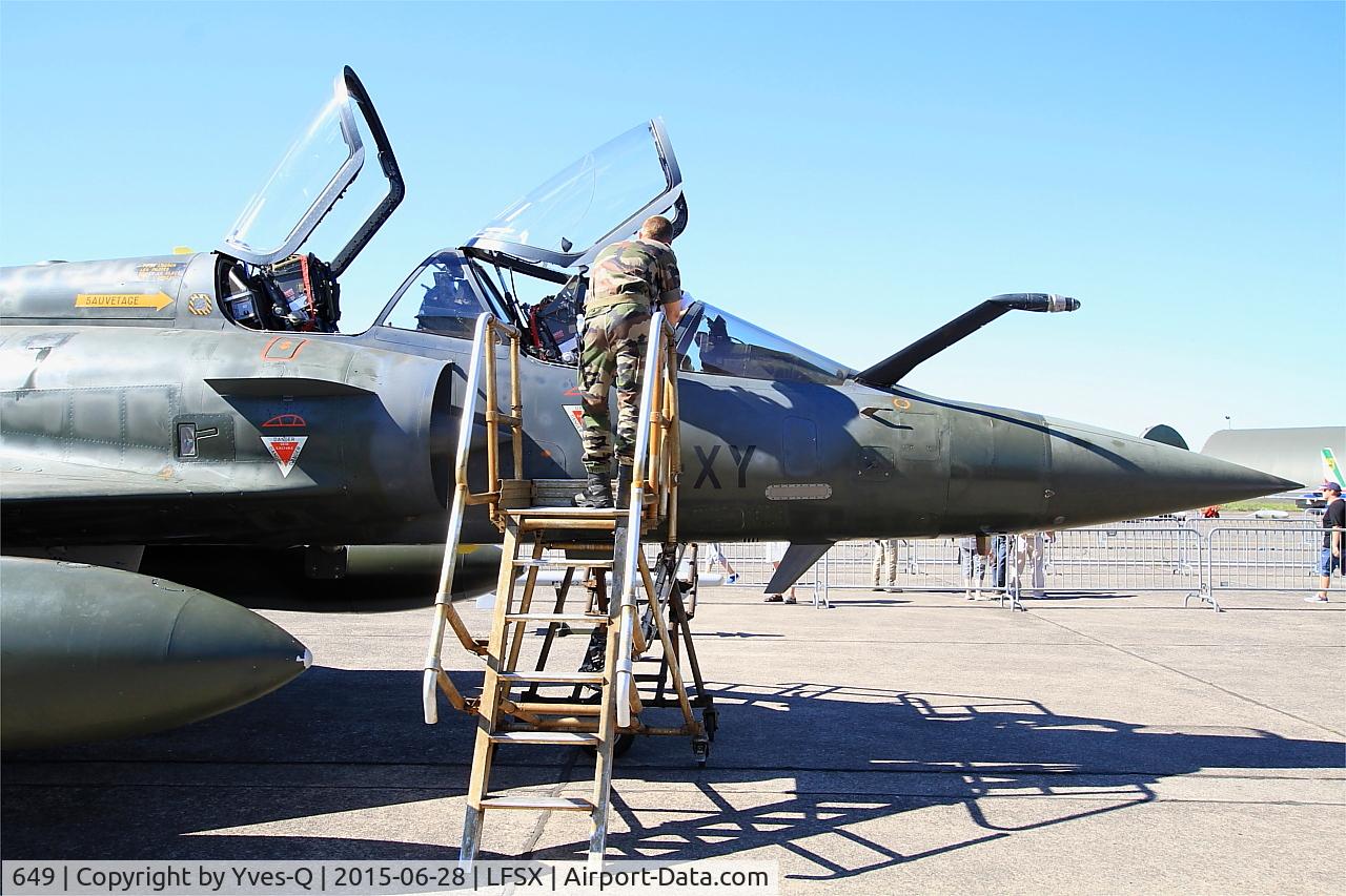 649, Dassault Mirage 2000D C/N 465, Dassault Mirage 2000D (133-XY), Static display, Luxeuil-St Sauveur Air Base 116 (LFSX)