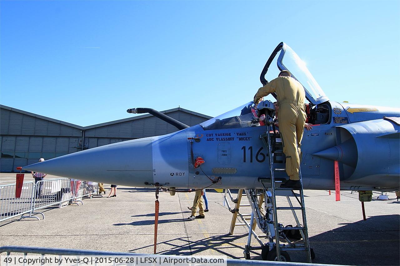 49, Dassault Mirage 2000-5F C/N 225, Dassault Mirage 2000-5F,  Luxeuil-St Sauveur Air Base 116 (LFSX)