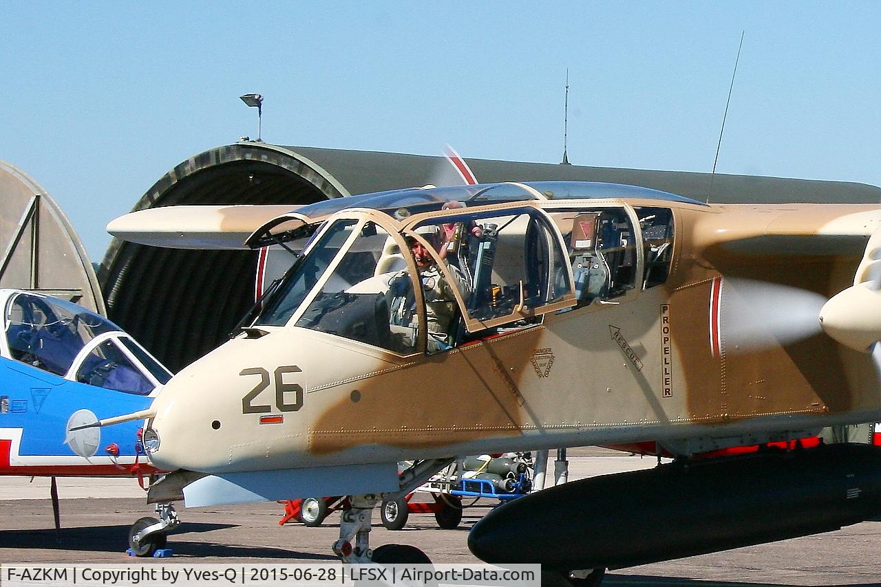F-AZKM, 1971 North American OV-10B Bronco C/N 338-9 (305-65), North American OV-10B Bronco,  Luxeuil-St Sauveur Air Base 116 (LFSX)
