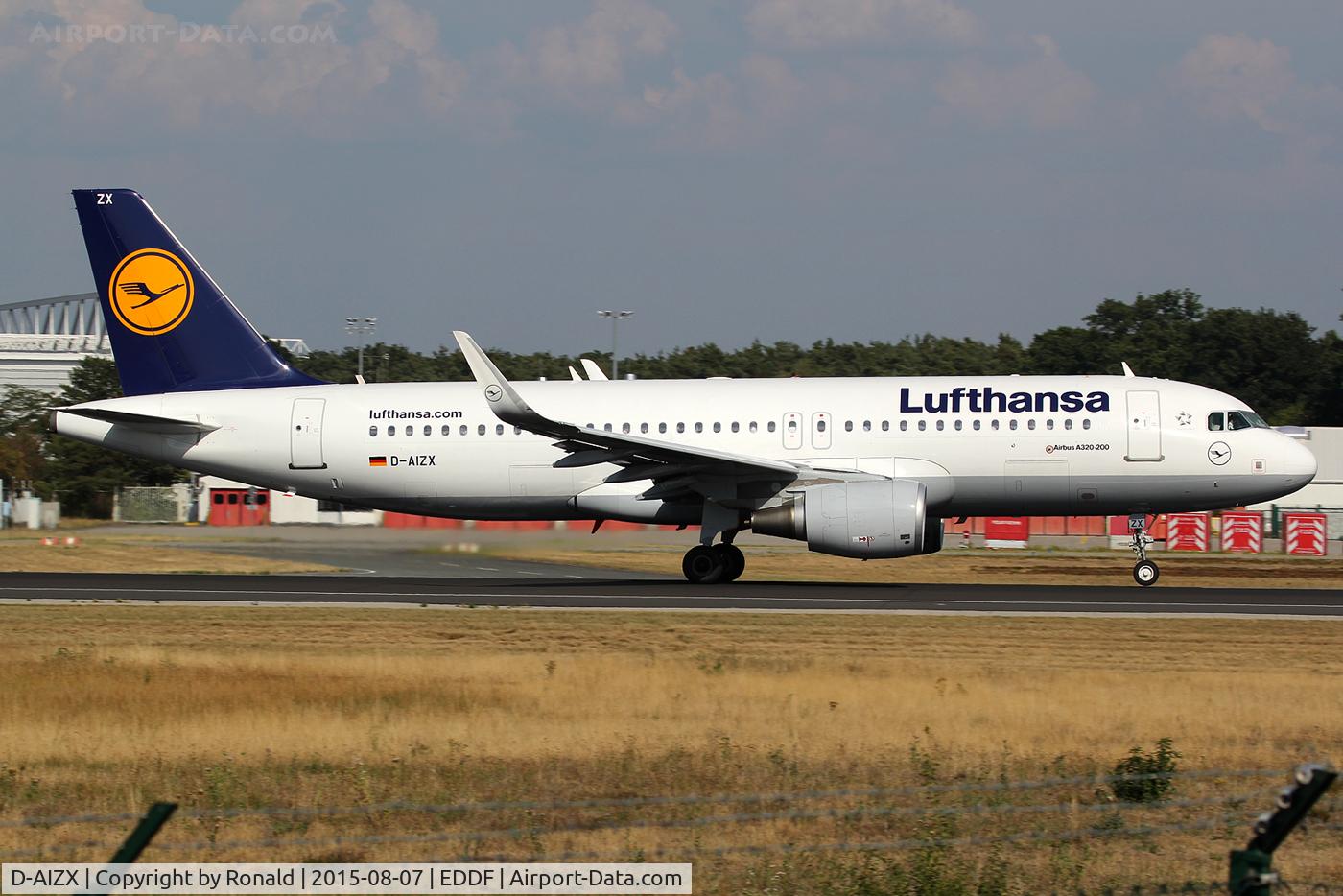 D-AIZX, 2013 Airbus A320-214 C/N 5741, at fra
