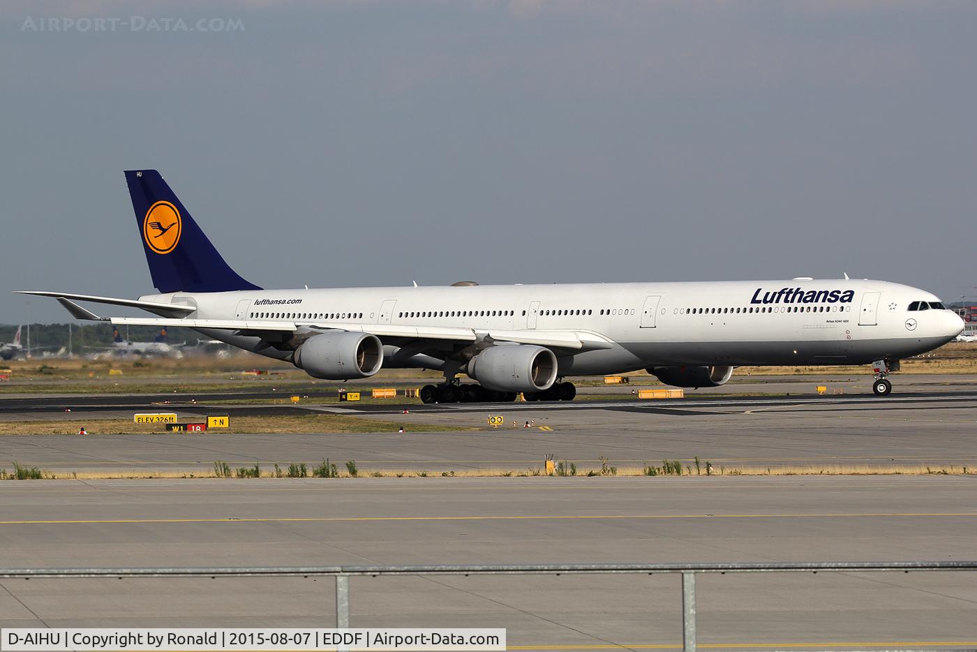 D-AIHU, 2008 Airbus A340-642 C/N 848, at fra