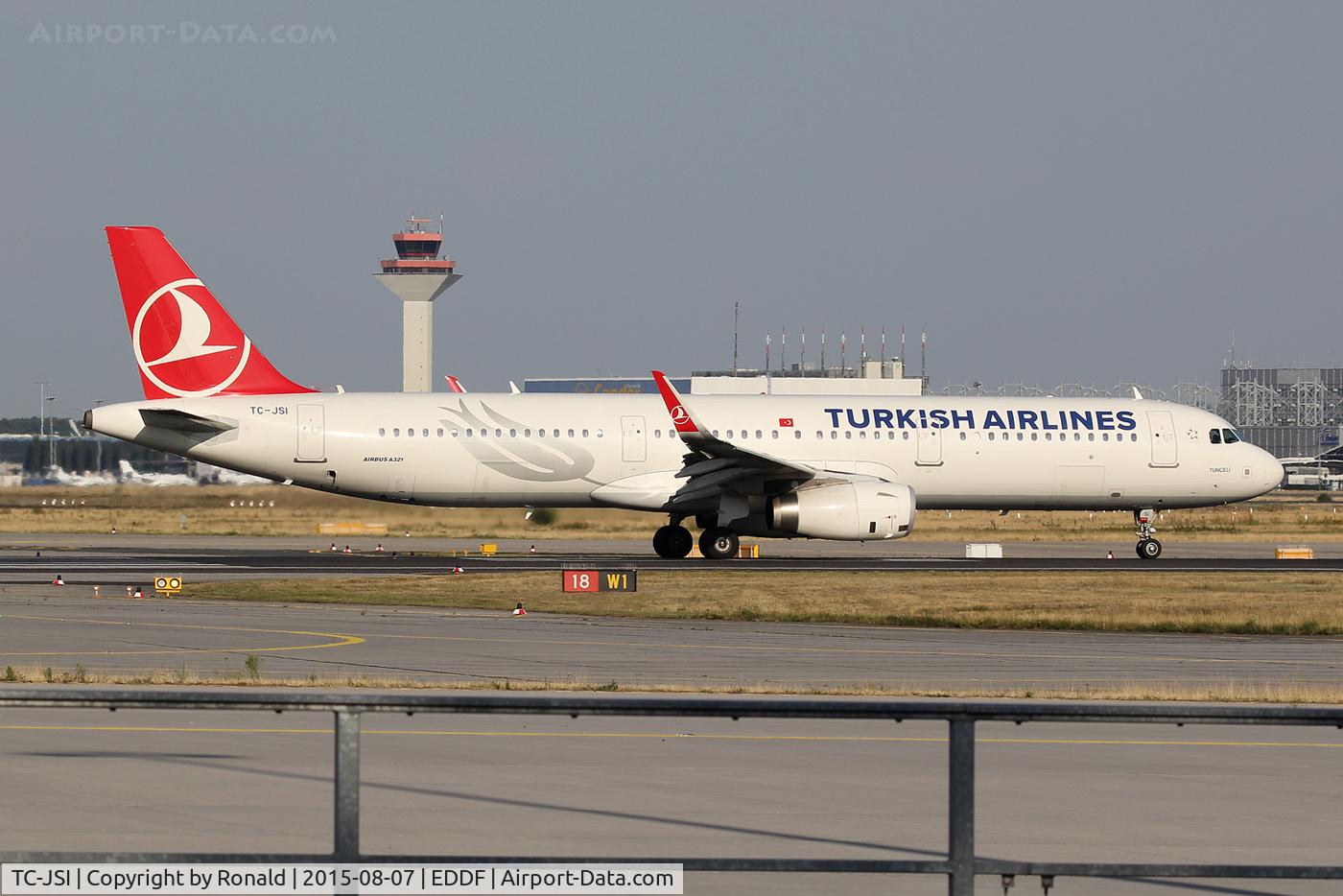 TC-JSI, 2013 Airbus A321-231 C/N 5584, at fra