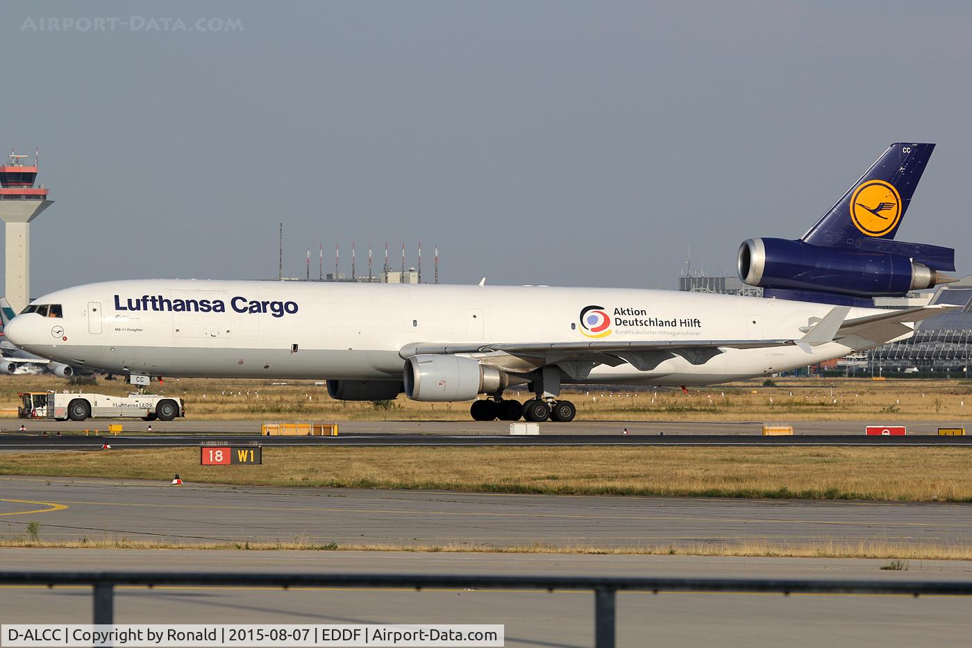 D-ALCC, 1998 McDonnell Douglas MD-11F C/N 48783, at fra