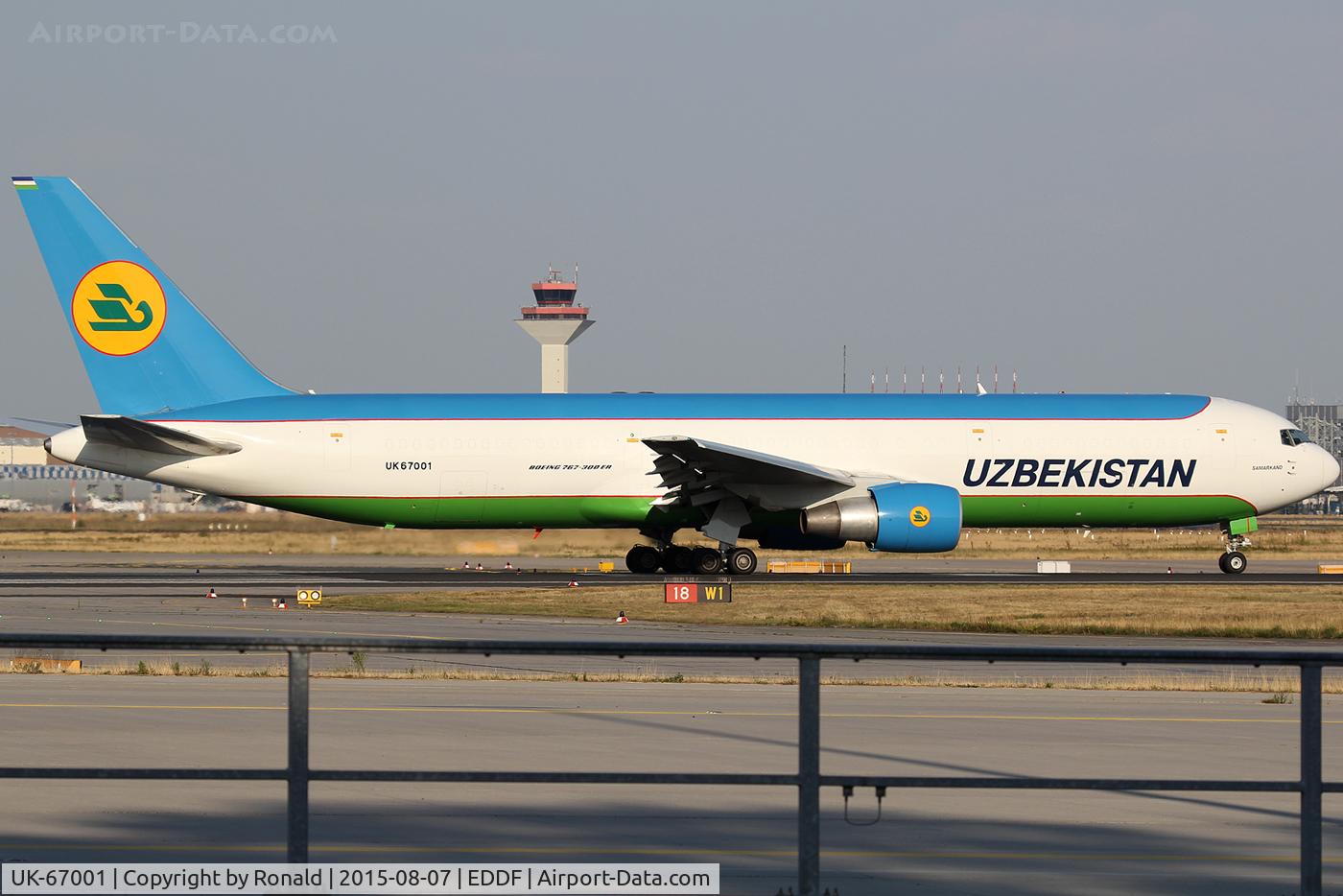 UK-67001, 1996 Boeing 767-300/ER C/N 28370, at fra