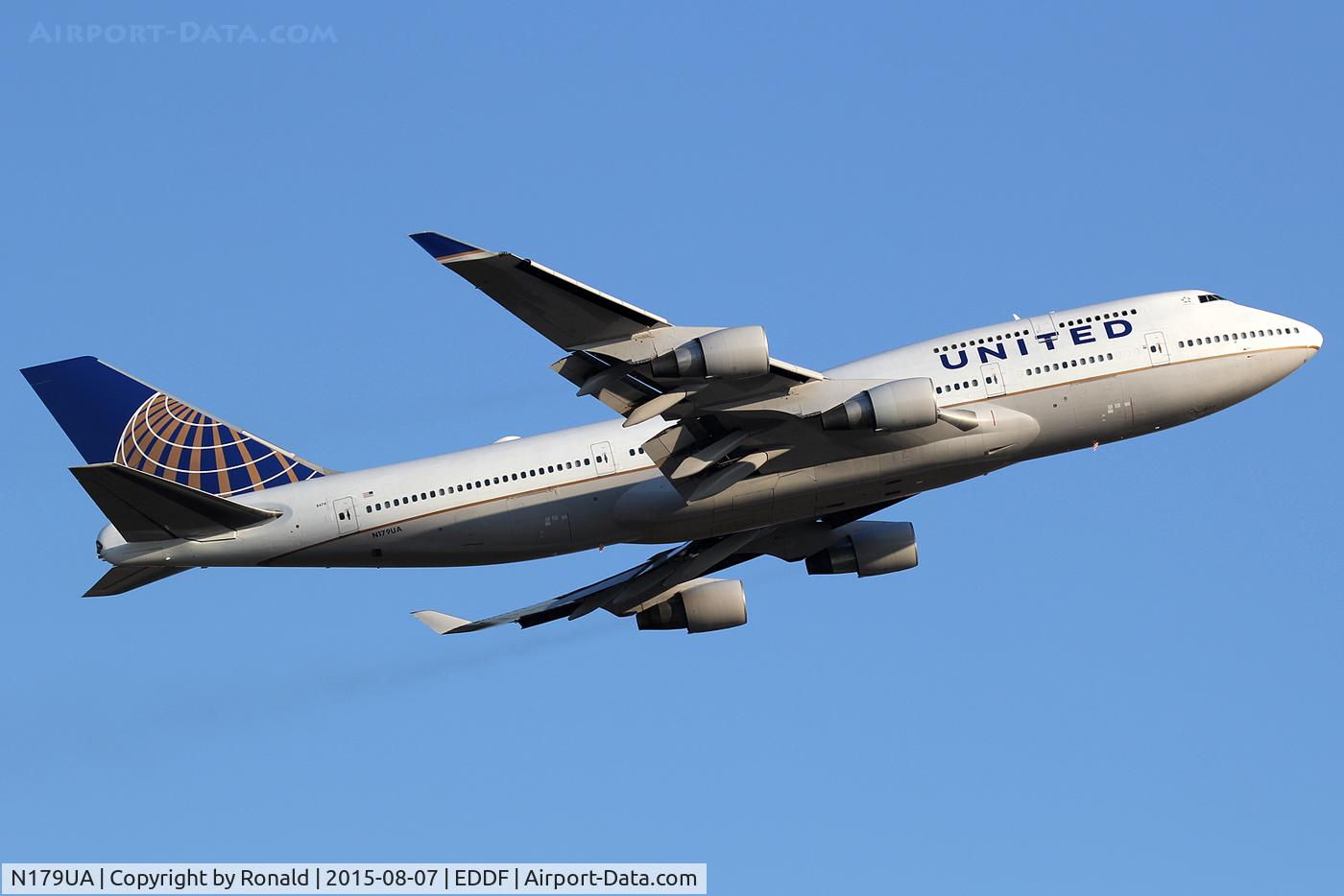 N179UA, 1991 Boeing 747-422 C/N 25158, at fra