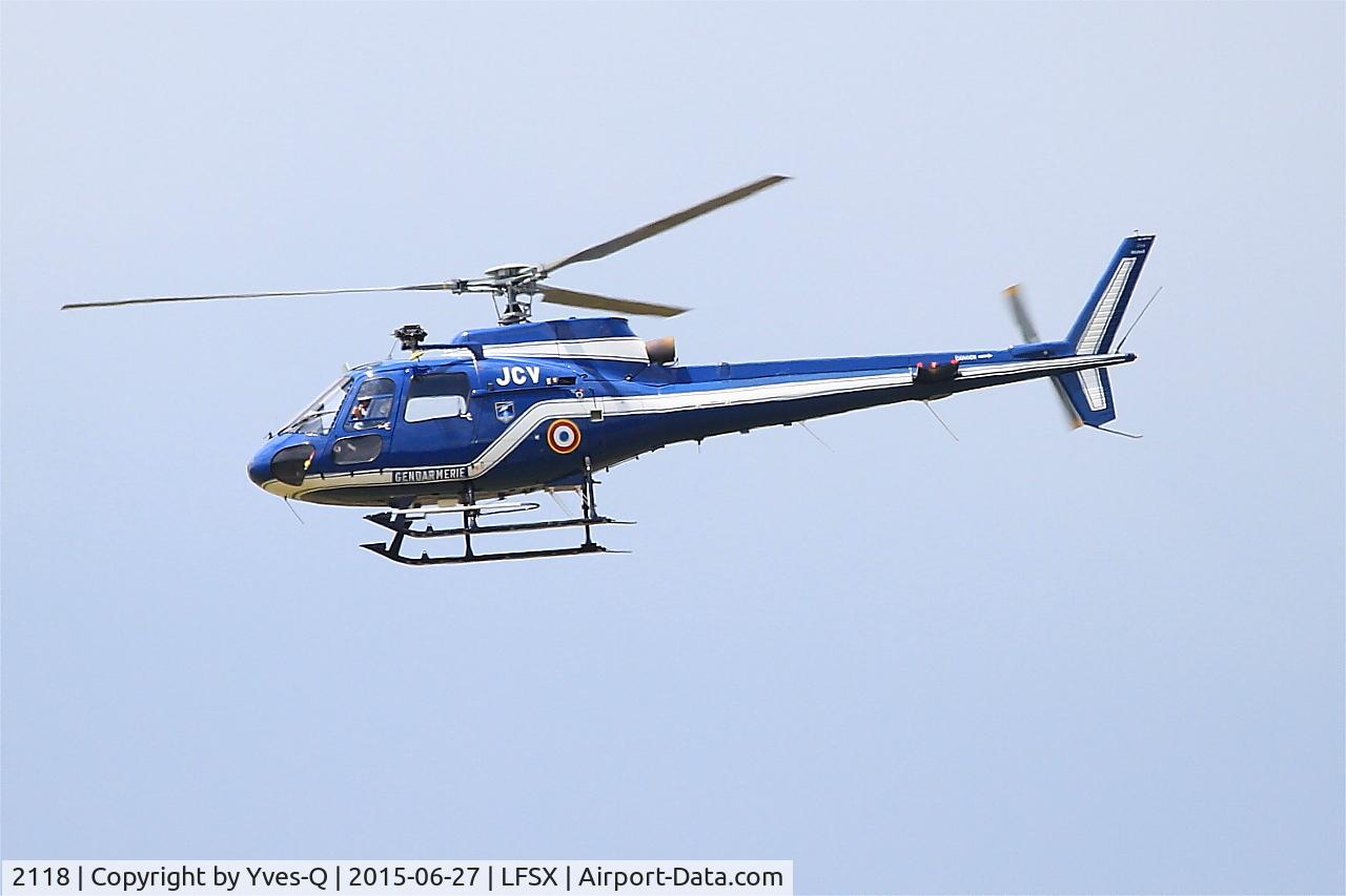 2118, 1989 Aerospatiale AS-350B Ecureuil C/N 2118, Aerospatiale AS-350B Ecureuil , Luxeuil-Saint Sauveur Air Base 116 (LFSX)