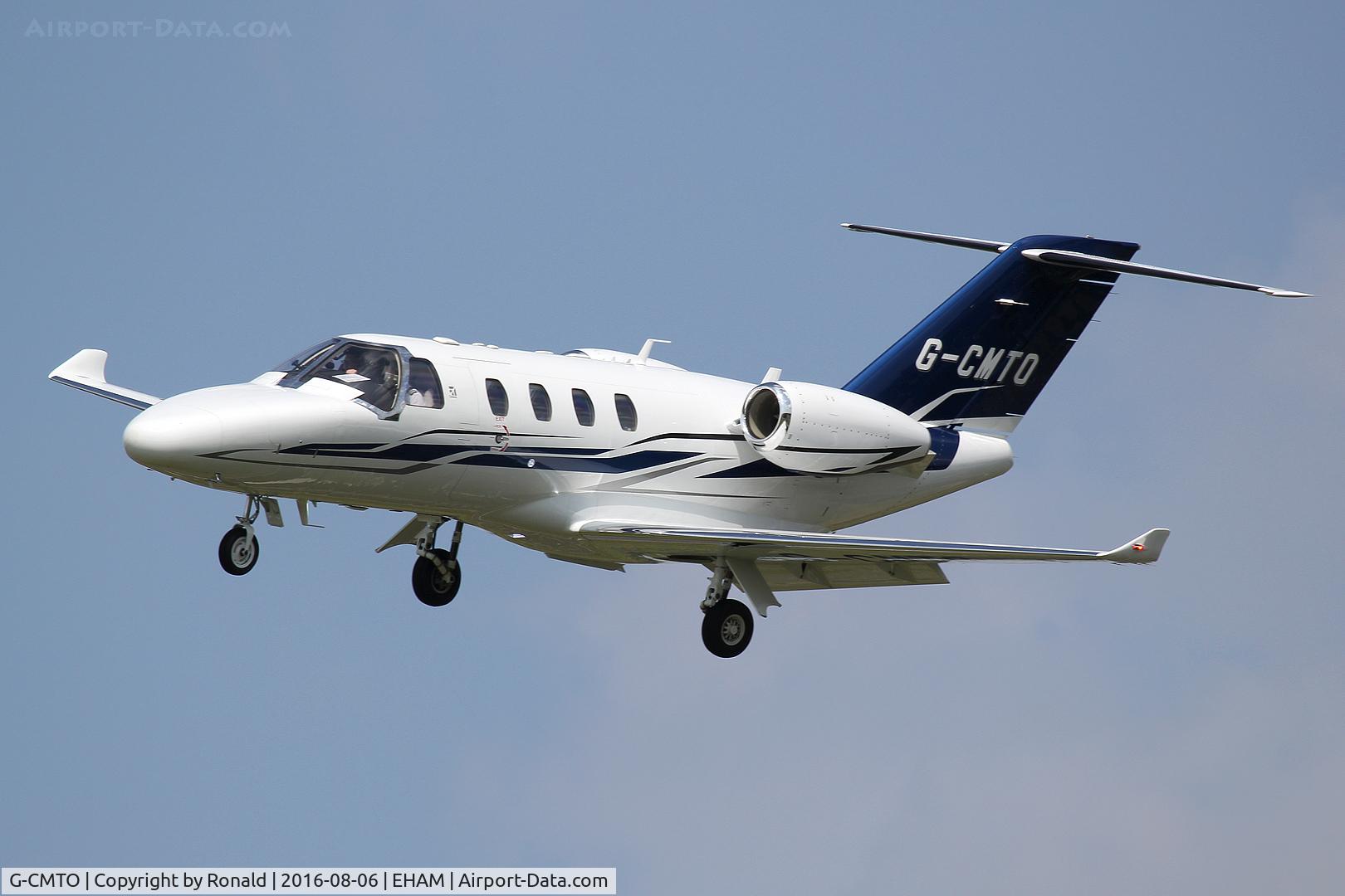 G-CMTO, 2014 Cessna 525 Citation M2 C/N 525-0848, at spl