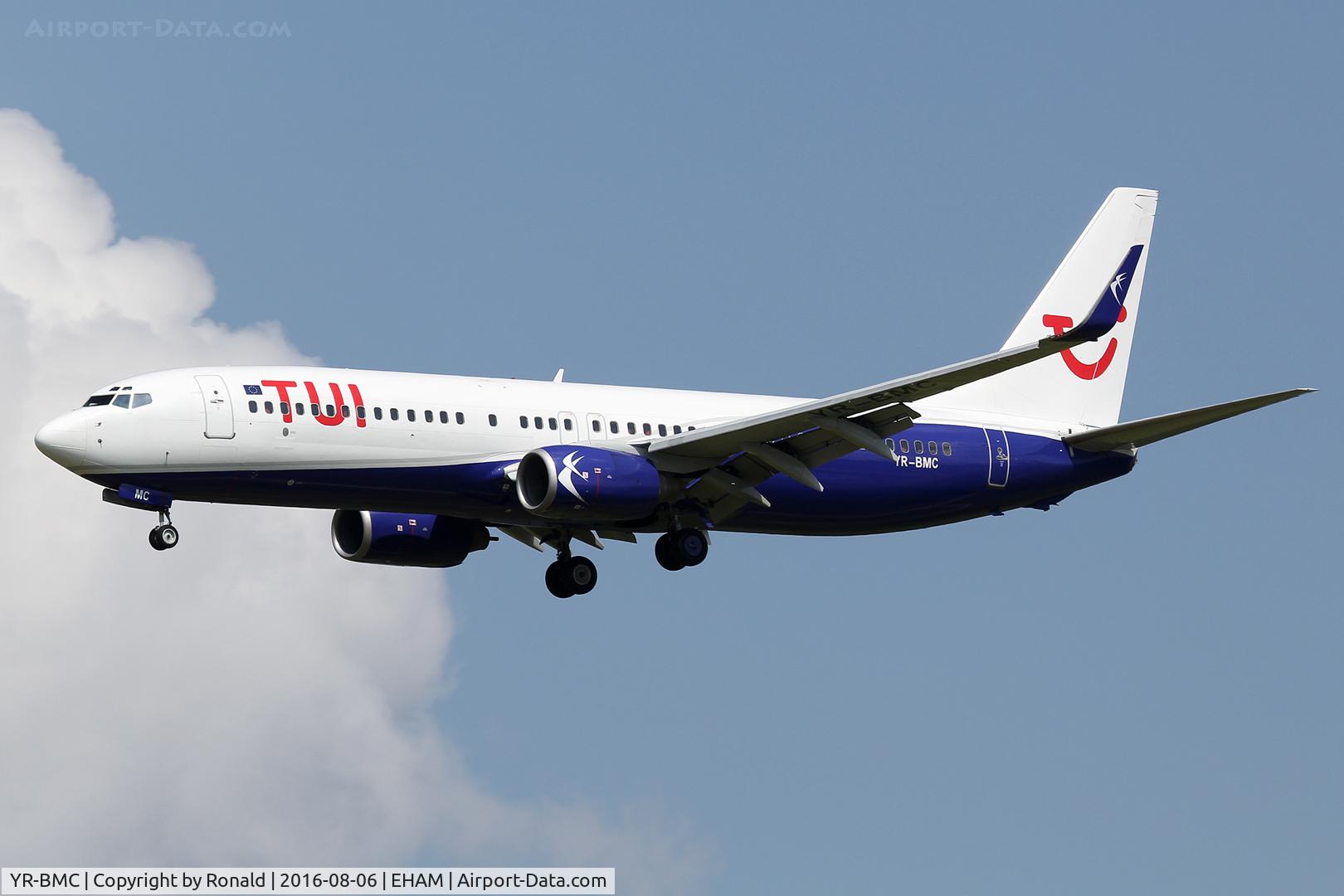 YR-BMC, 1998 Boeing 737-85F C/N 28822, at spl