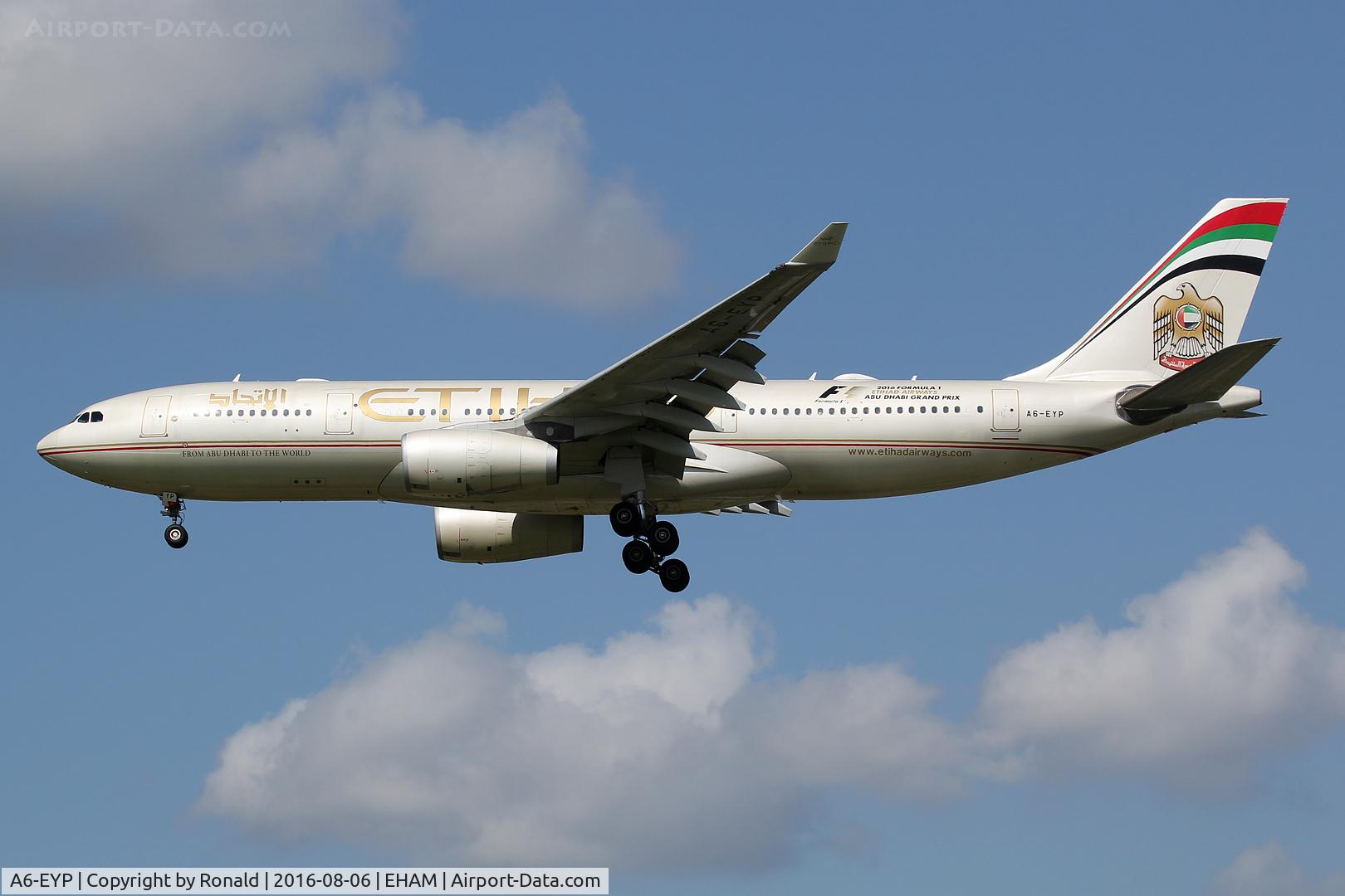 A6-EYP, 2007 Airbus A330-243 C/N 854, at spl