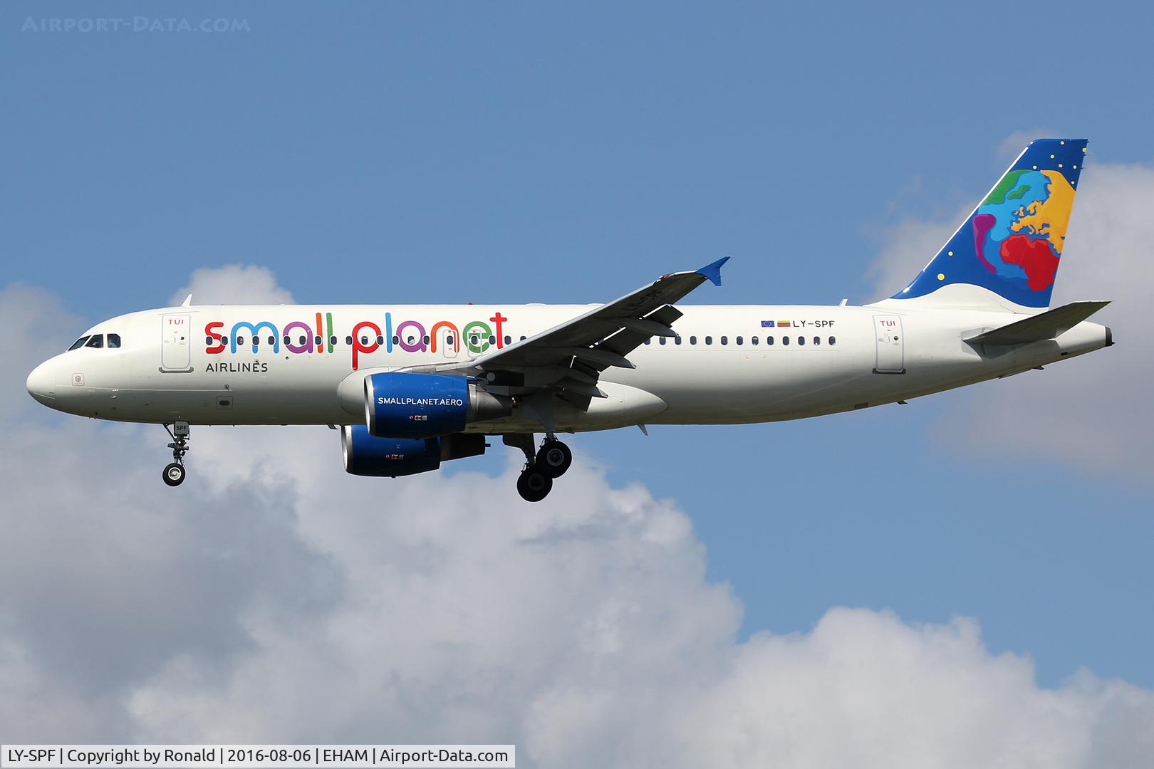 LY-SPF, 1999 Airbus A320-214 C/N 967, at spl