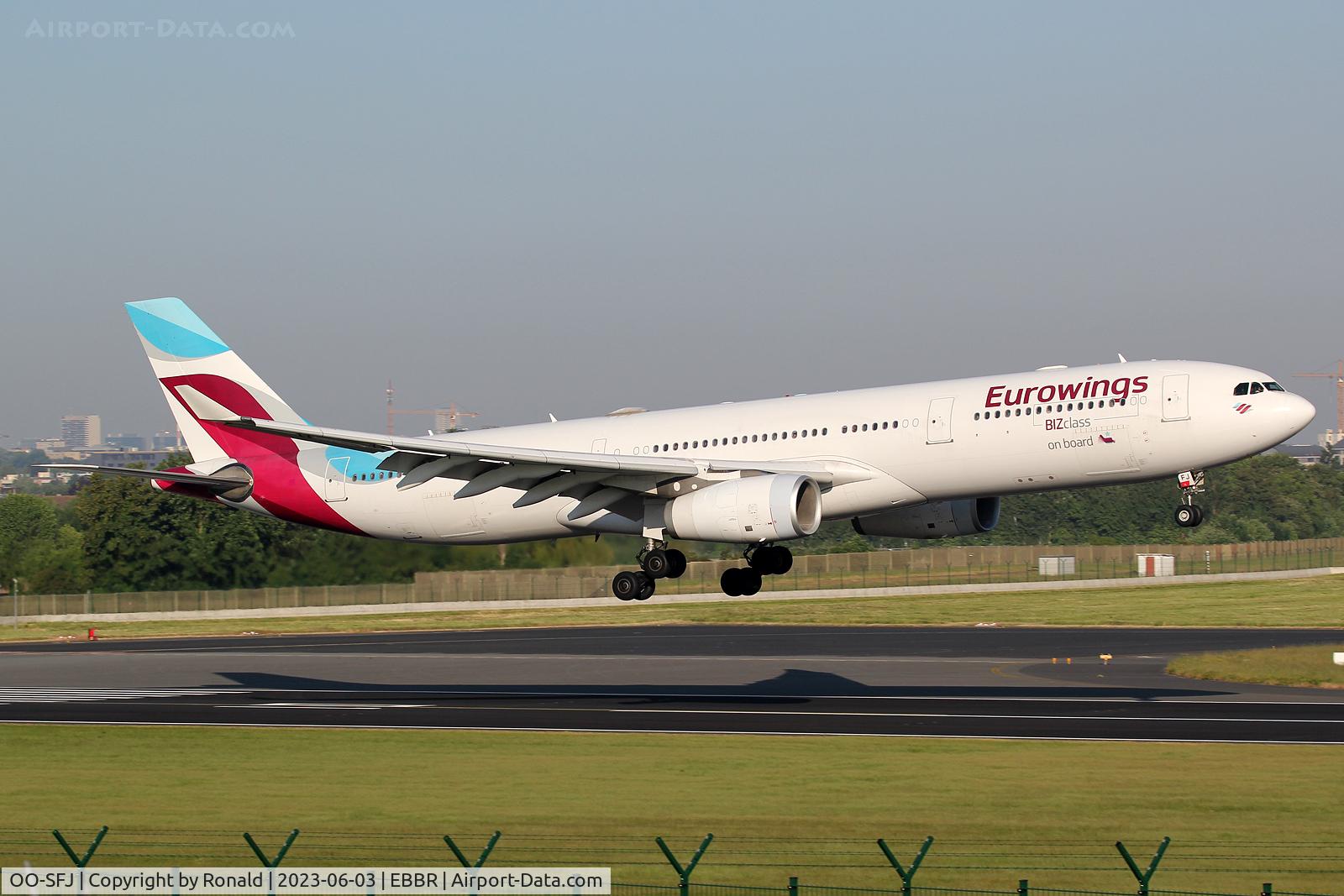 OO-SFJ, 2005 Airbus A330-343X C/N 701, at bru