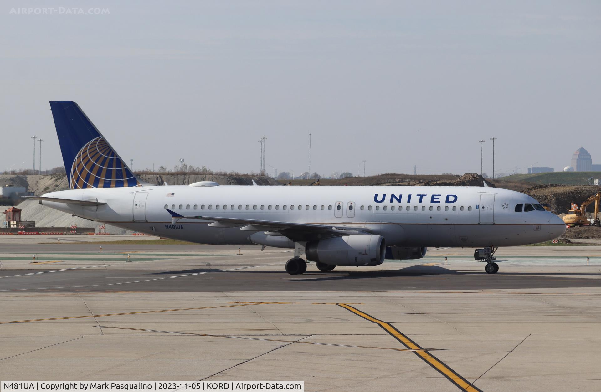 N481UA, 2001 Airbus A320-232 C/N 1559, Airbus A320-232