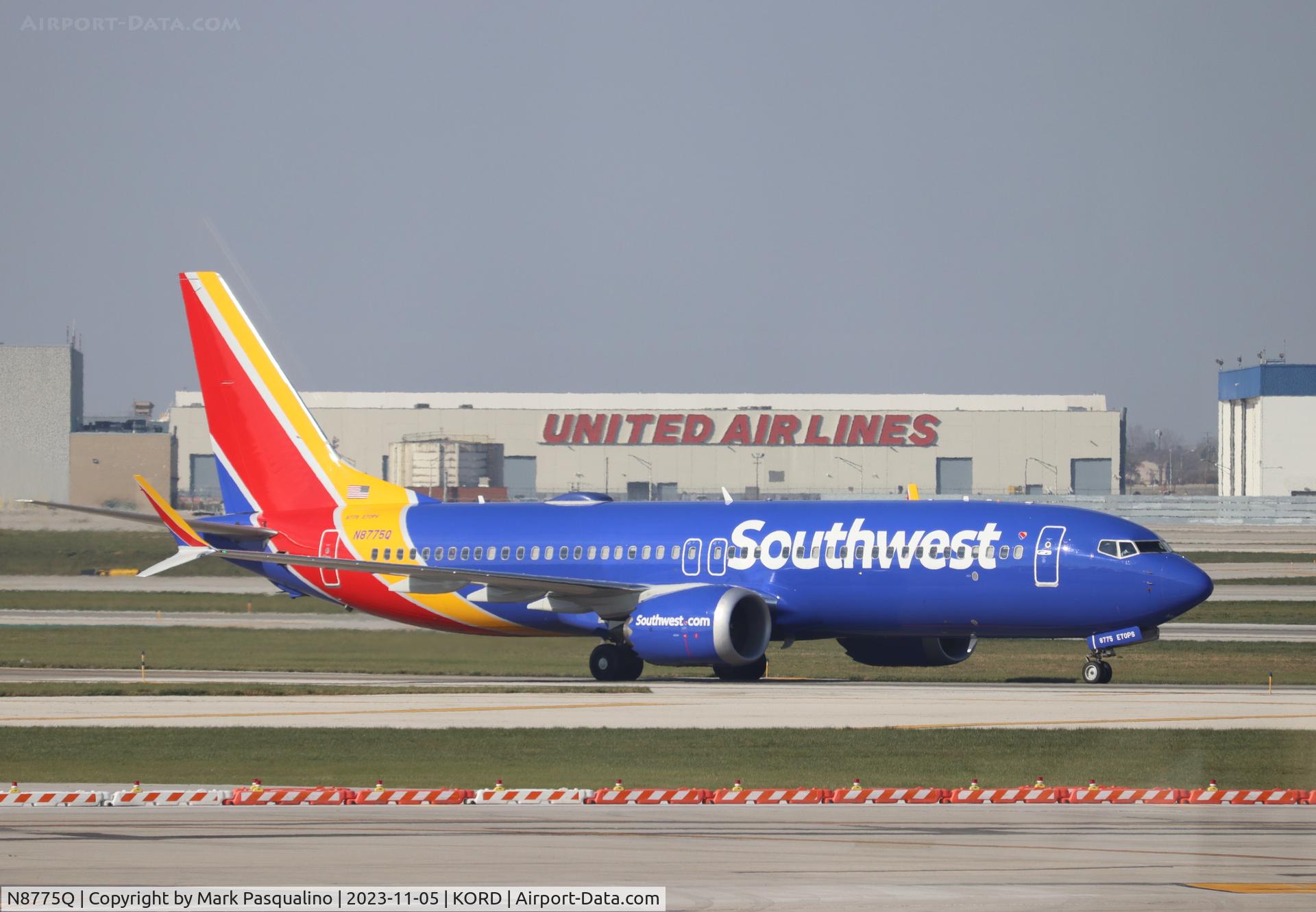 N8775Q, 2022 Boeing 737-8 MAX C/N 67762, Boeing 737-8 MAX