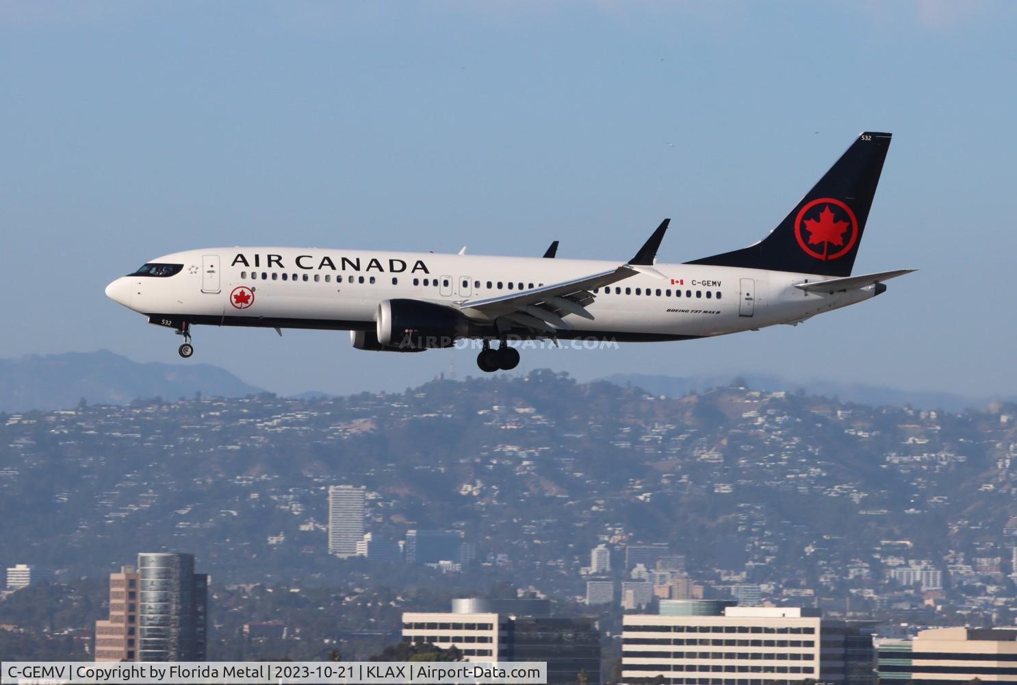C-GEMV, 2019 Boeing 737-8 MAX C/N 61238, ACA 737-8 MAX zx YVR-LAX