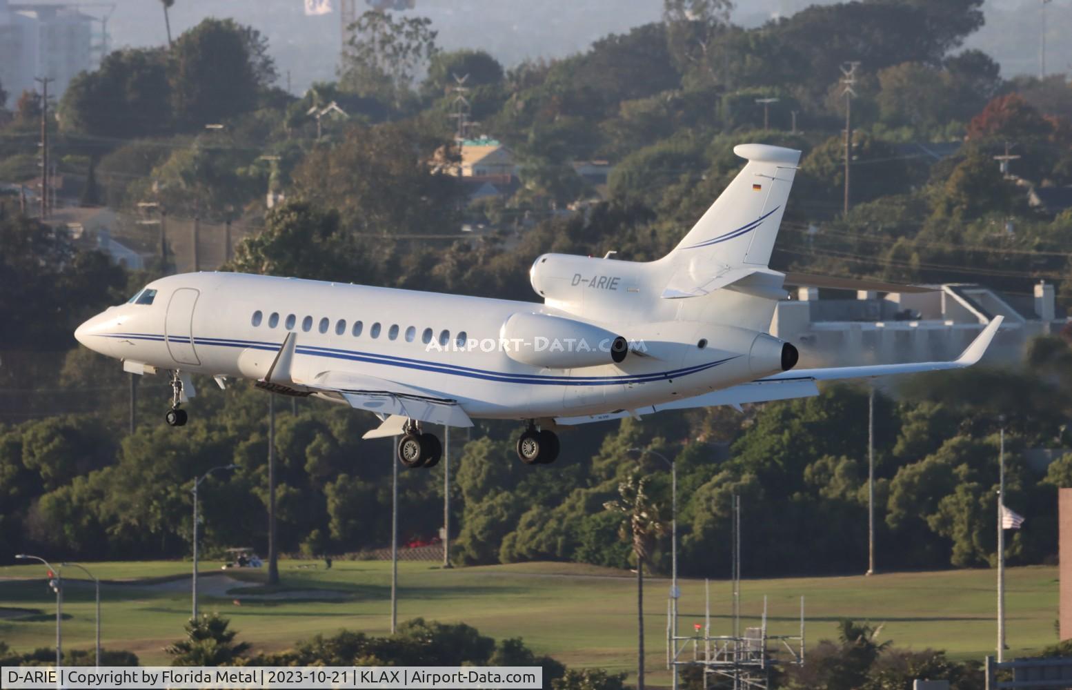 D-ARIE, 2012 Dassault Falcon 7X C/N 181, Falcon 7X zx