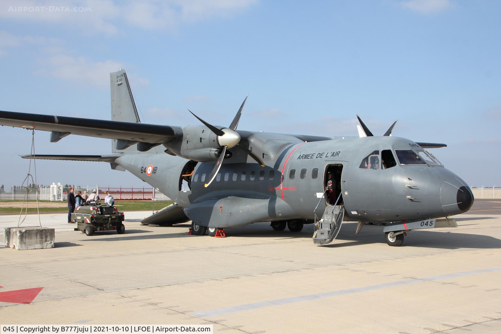 045, Airtech CN-235-200M C/N C045, at Evreux