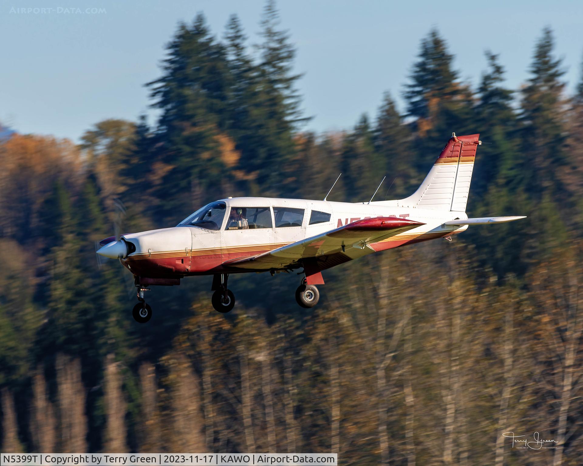 N5399T, 1972 Piper PA-28R-200 C/N 28R-7235231, KAWO