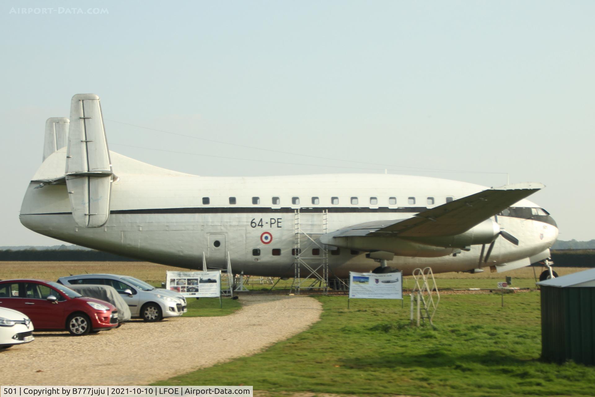501, 1959 Breguet 765 Sahara C/N 501, at Evreux