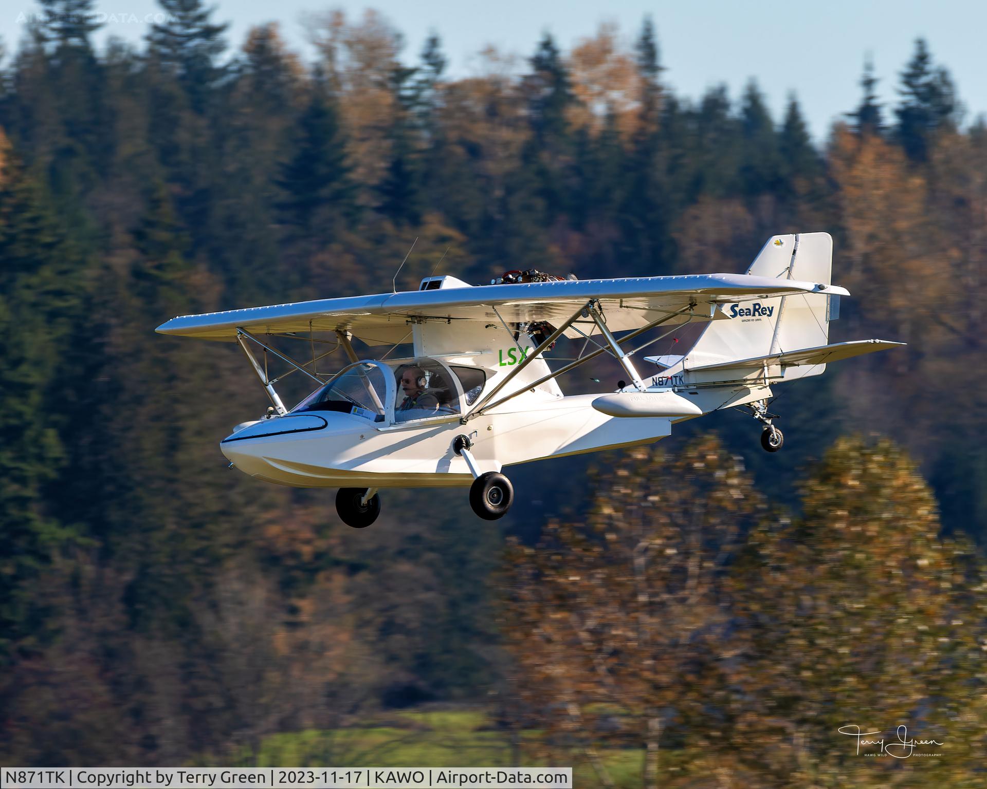 N871TK, 2020 Progressive Aerodyne SeaRey LSX C/N 1LK532C, KAWO