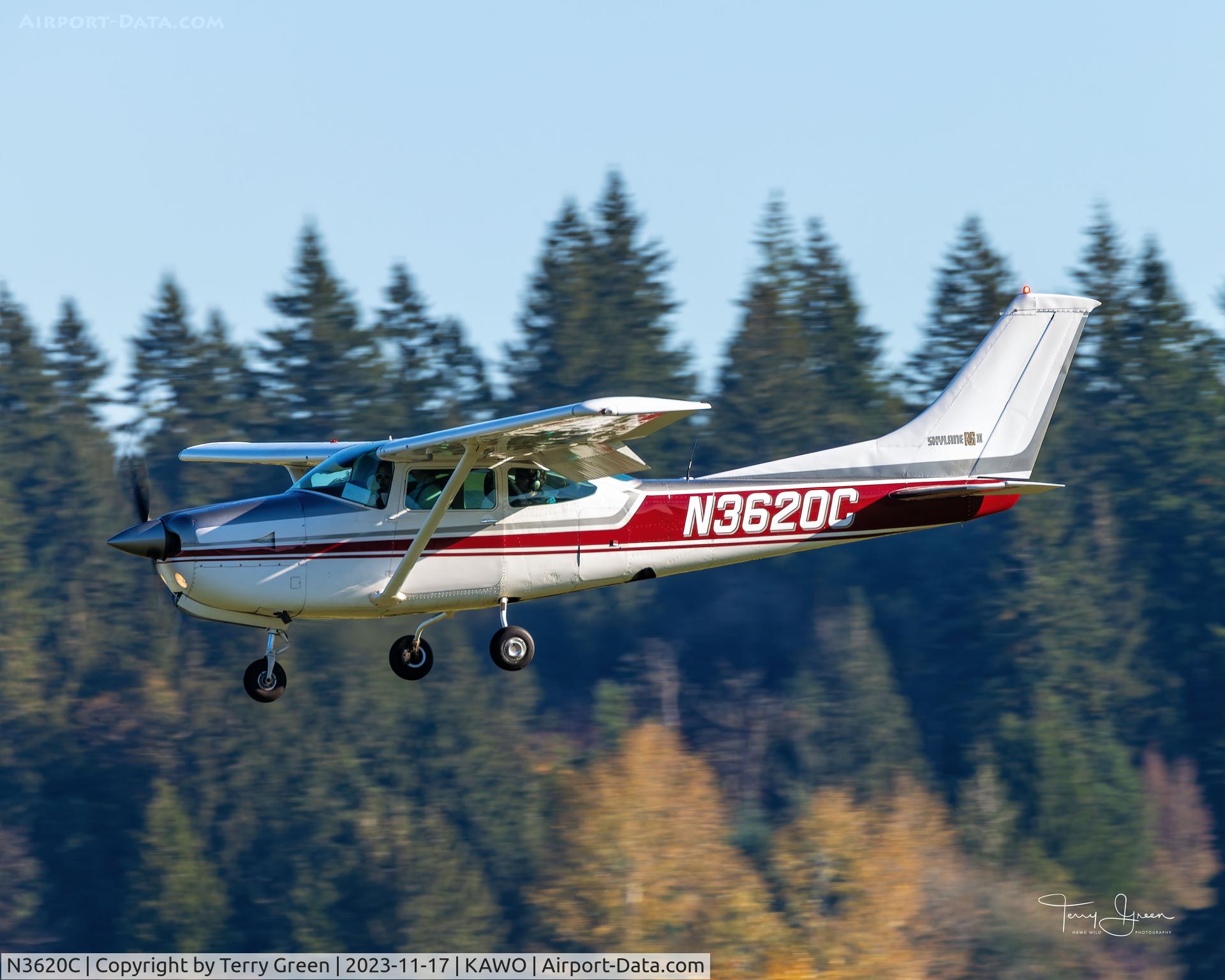 N3620C, 1978 Cessna R182 Skylane RG C/N R18200279, KAWO