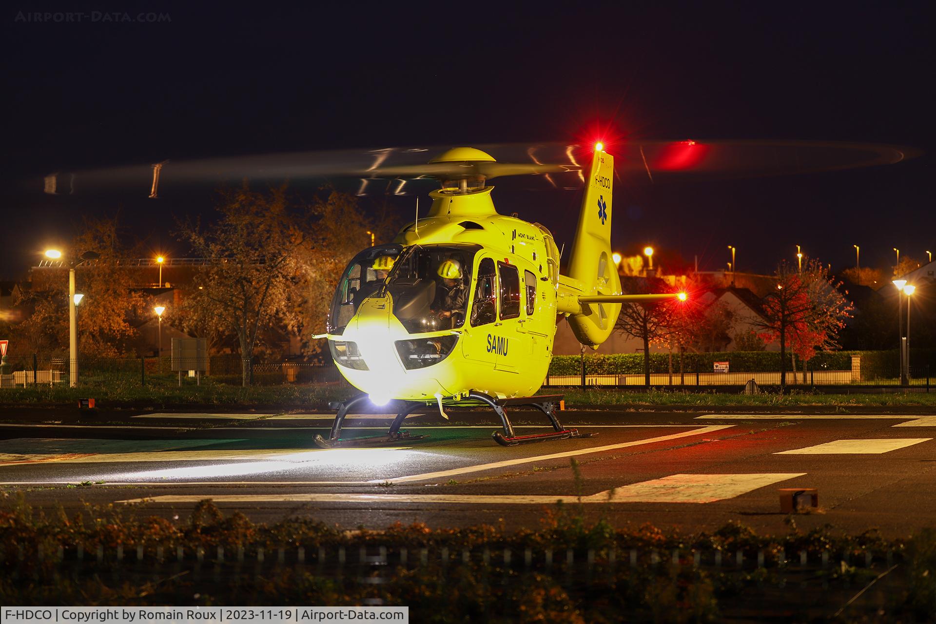 F-HDCO, 2020 Airbus Helicopters H135 T3H C/N 2132, Landing
