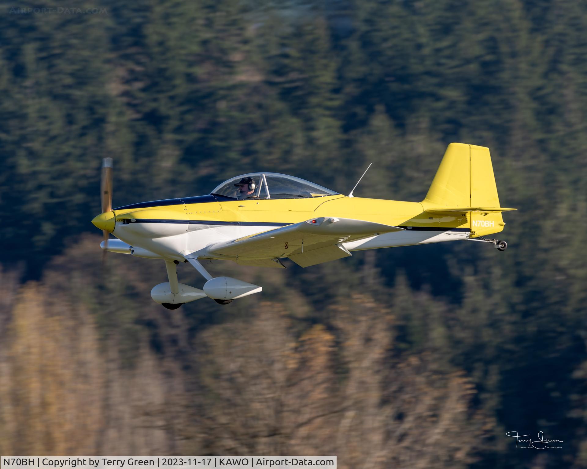 N70BH, 1991 Heine August W RV-4 C/N 1491, KAWO
