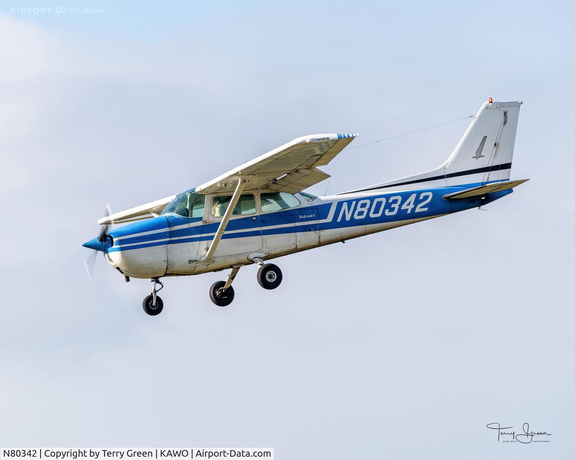 N80342, 1976 Cessna 172M C/N 17266535, KAWO