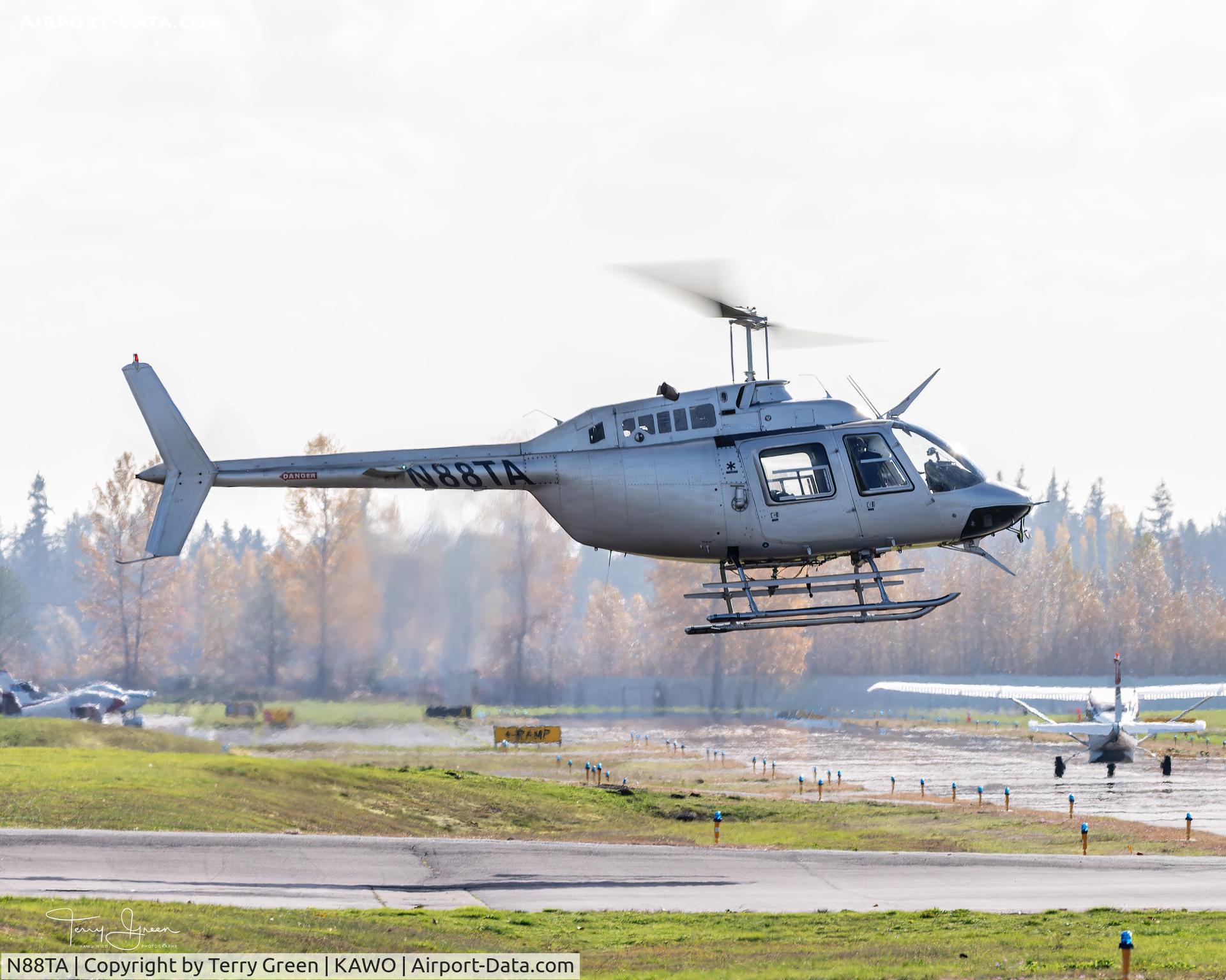 N88TA, 1980 Bell 206B C/N 2990, KAWO