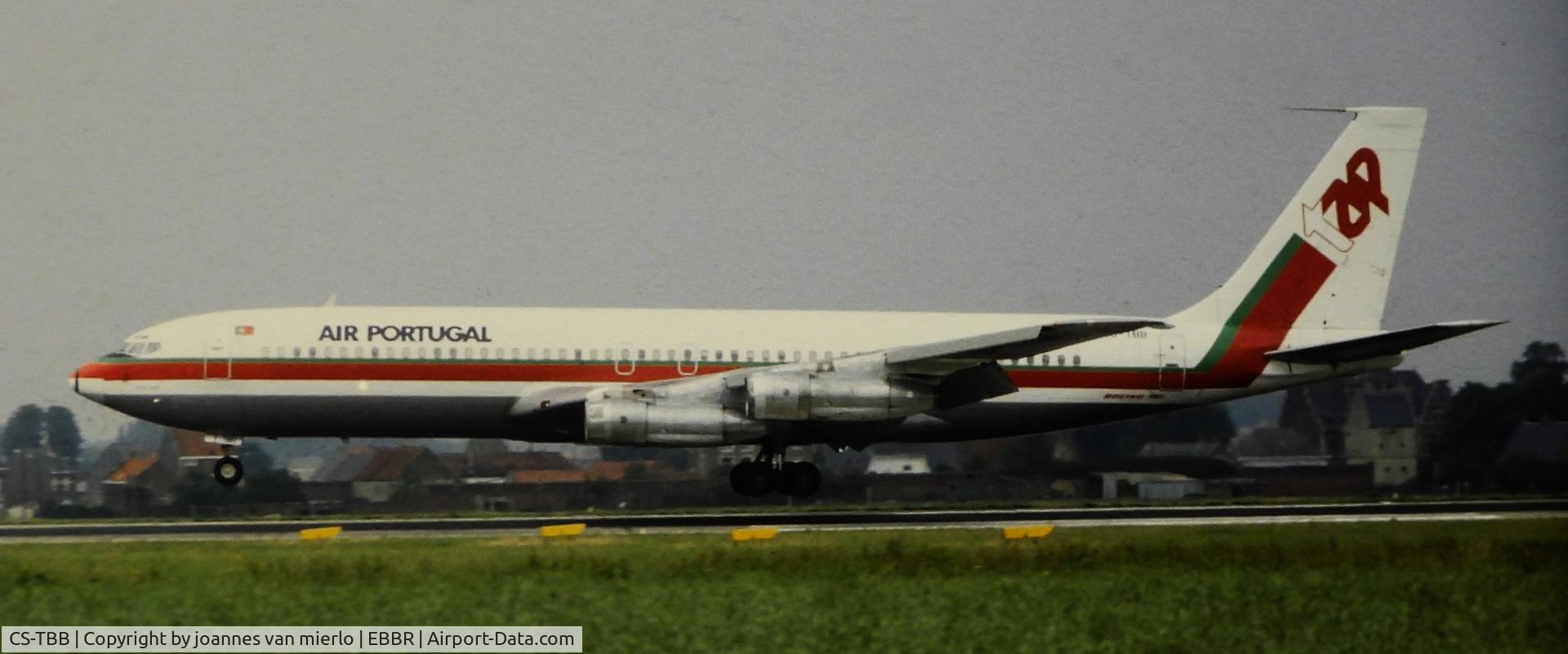 CS-TBB, 1966 Boeing 707-382B (TC-18F) C/N 18962, Slide scan
