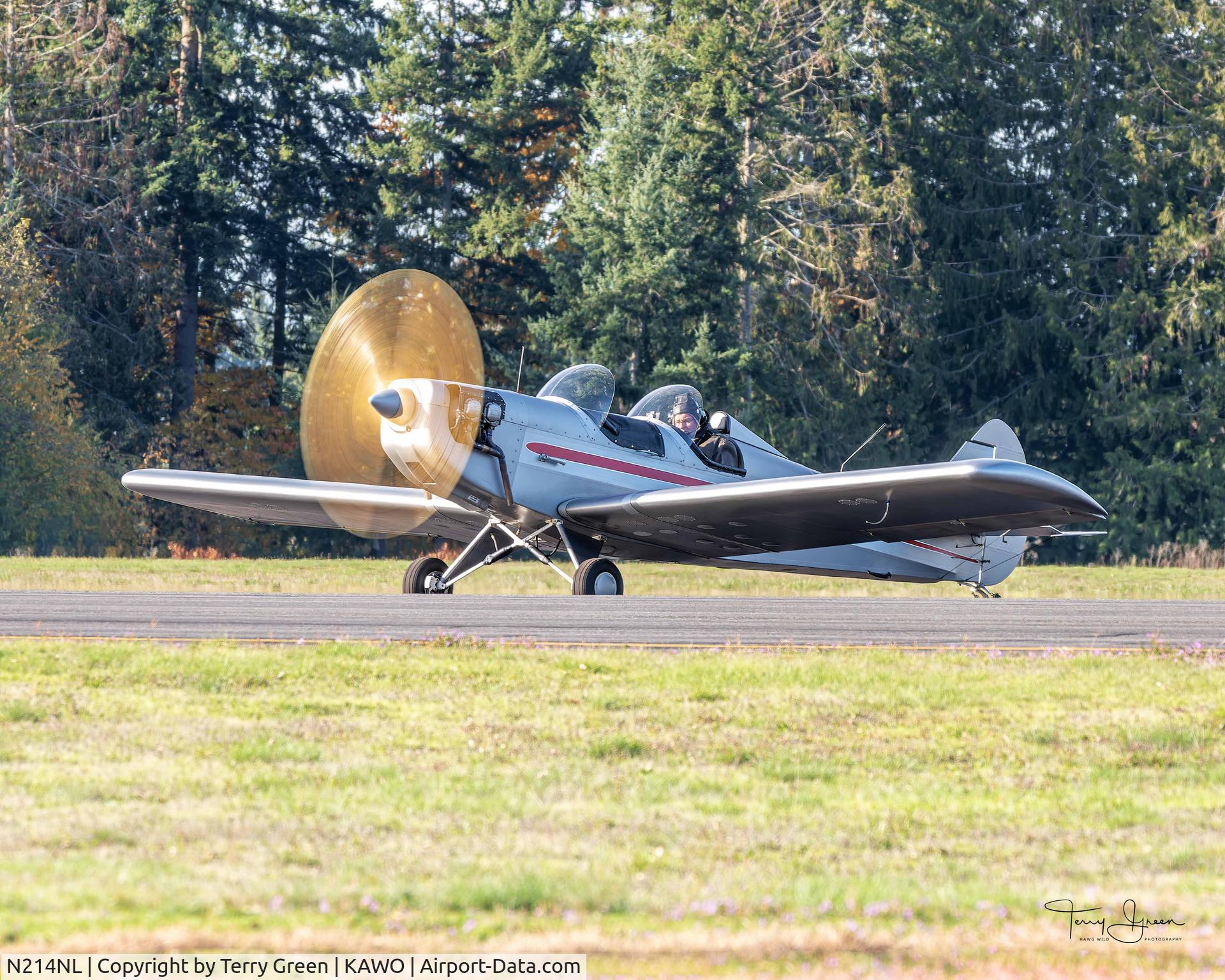 N214NL, RICHARD G LESCHER REVOLUTION II C/N WR293S095, KAWO