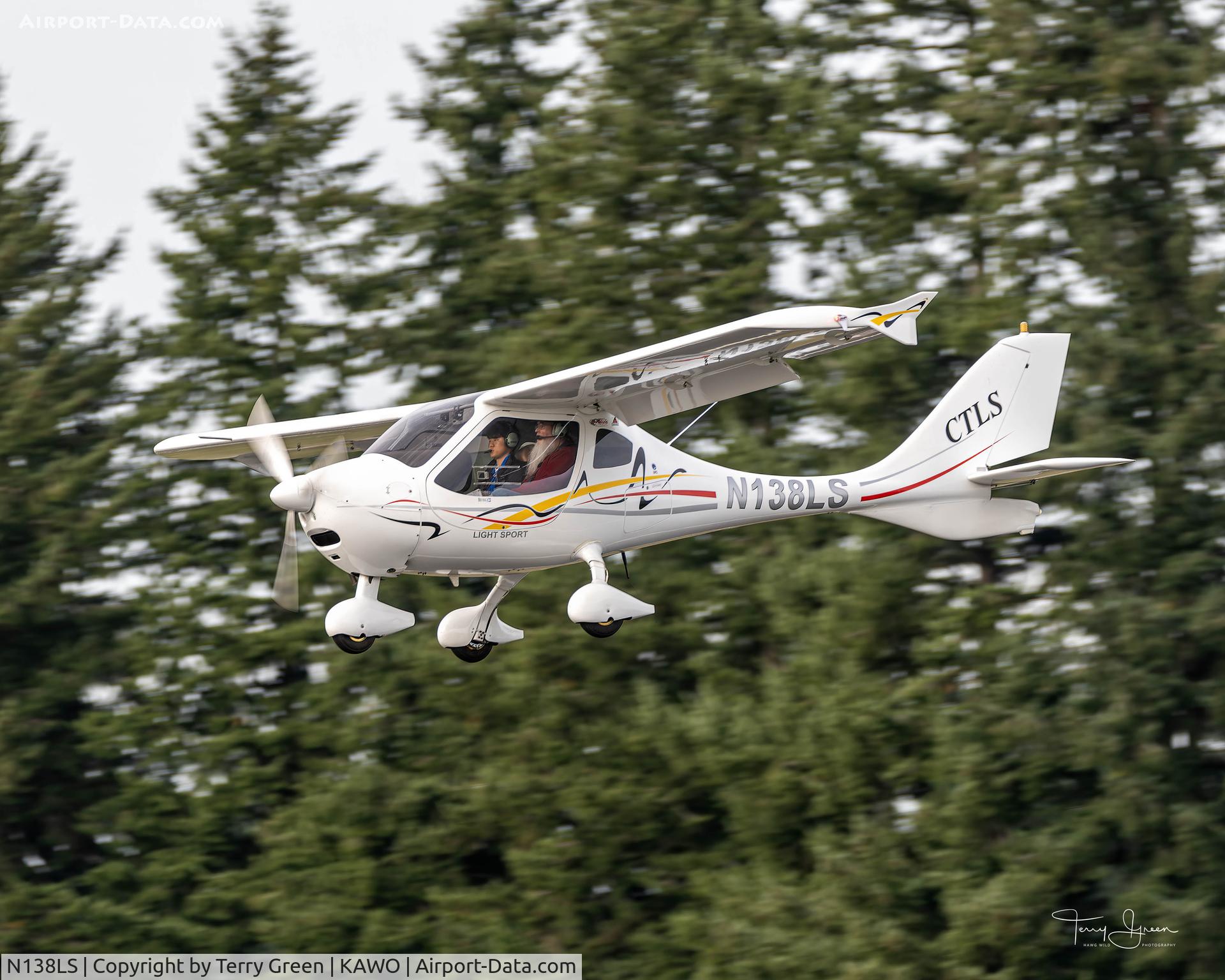 N138LS, Flight Design CTLS C/N F-08-06-10, KAWO