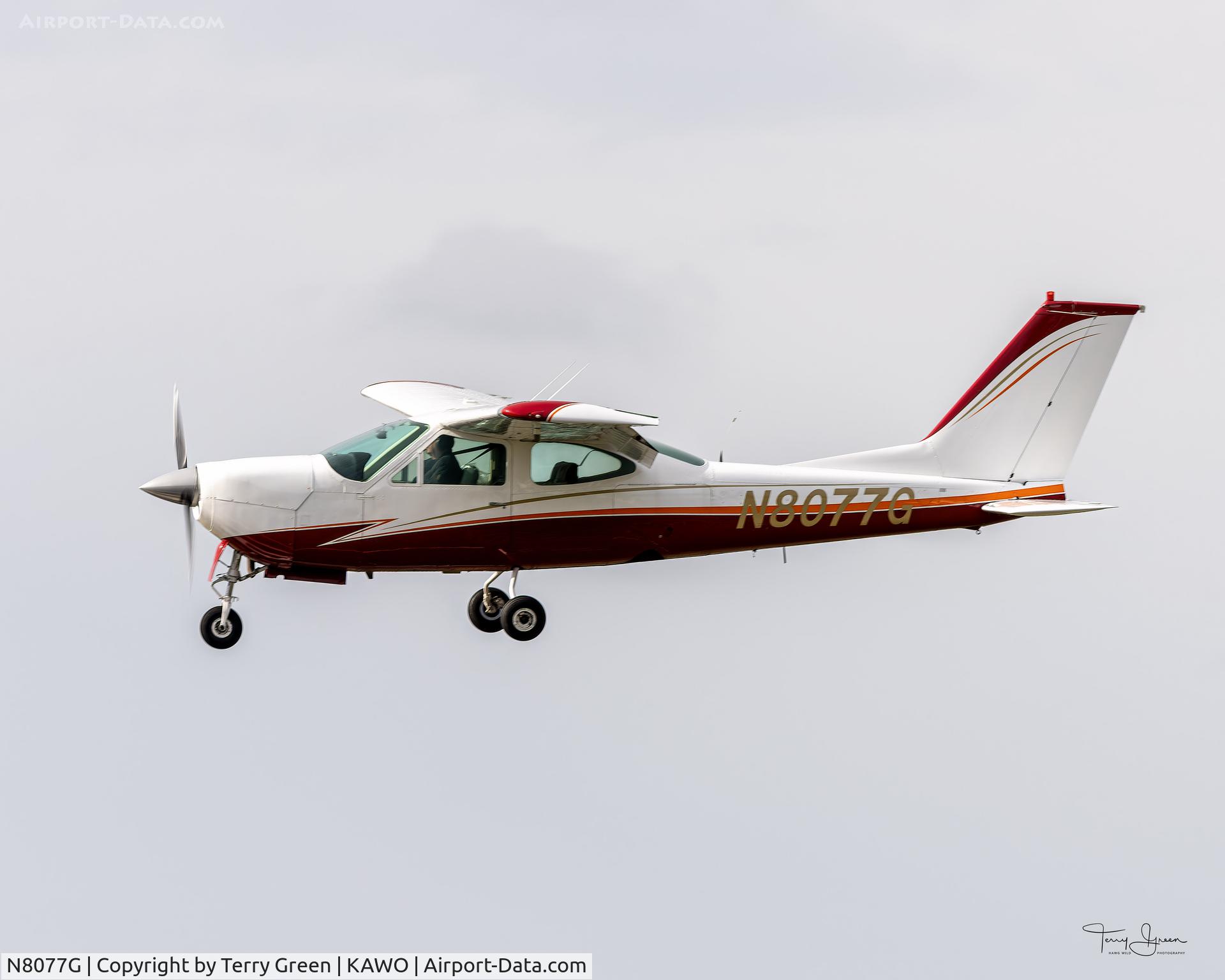 N8077G, 1971 Cessna 177RG Cardinal C/N 177RG0077, KAWO