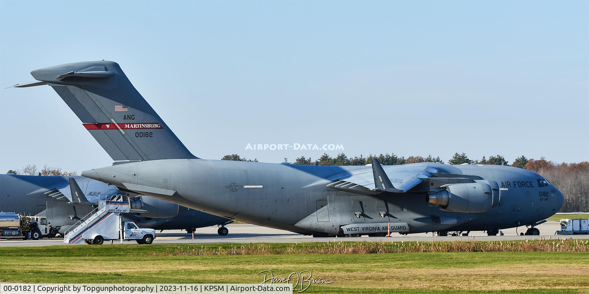 00-0182, 2000 Boeing C-17A Globemaster III C/N P-82, REACH829