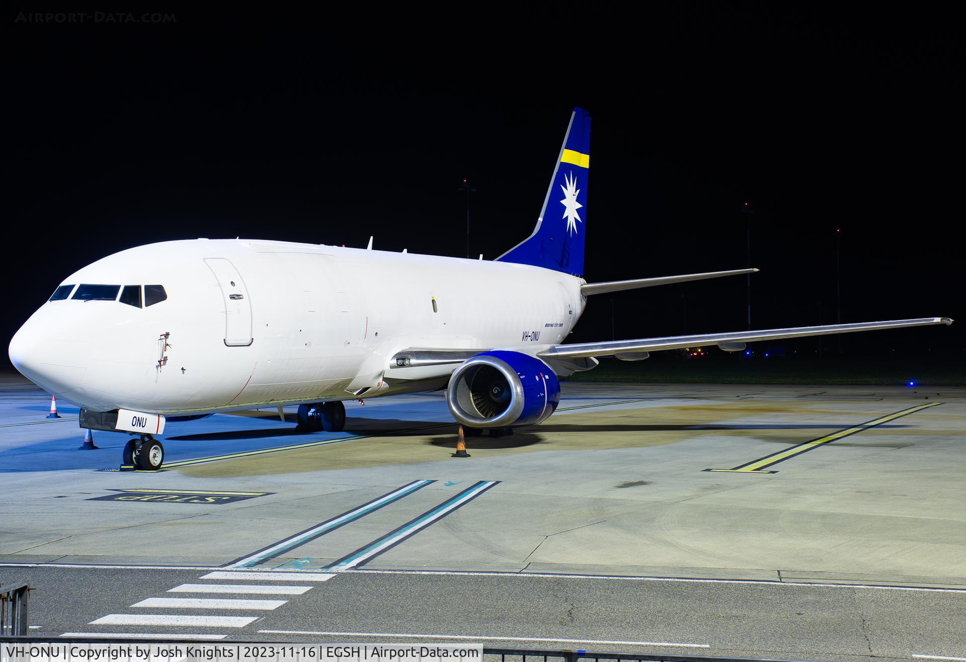 VH-ONU, 1998 Boeing 737-3U3 C/N 28732, On Stand Prior To Departure.