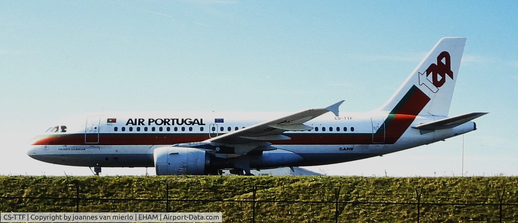 CS-TTF, 1998 Airbus A319-111 C/N 837, Slide scan